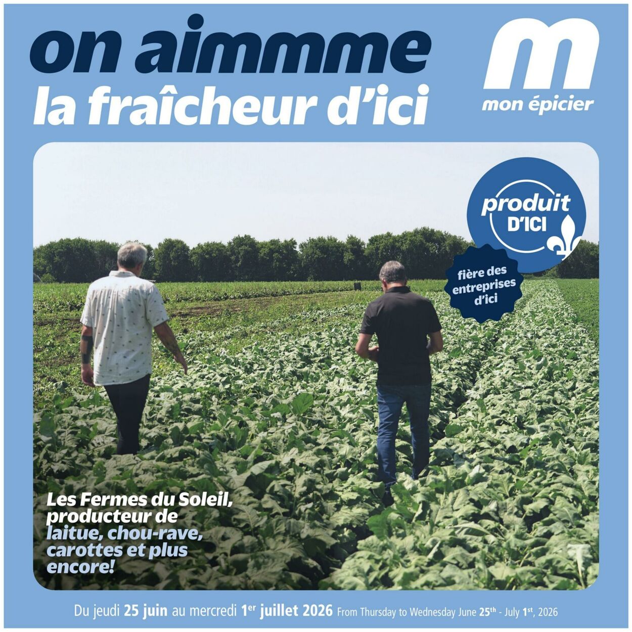 Flyer Metro - On Aimmme La Fraicheur D'Ici - Metro Plus 25 Jun 2026 - 1 Jul 2026