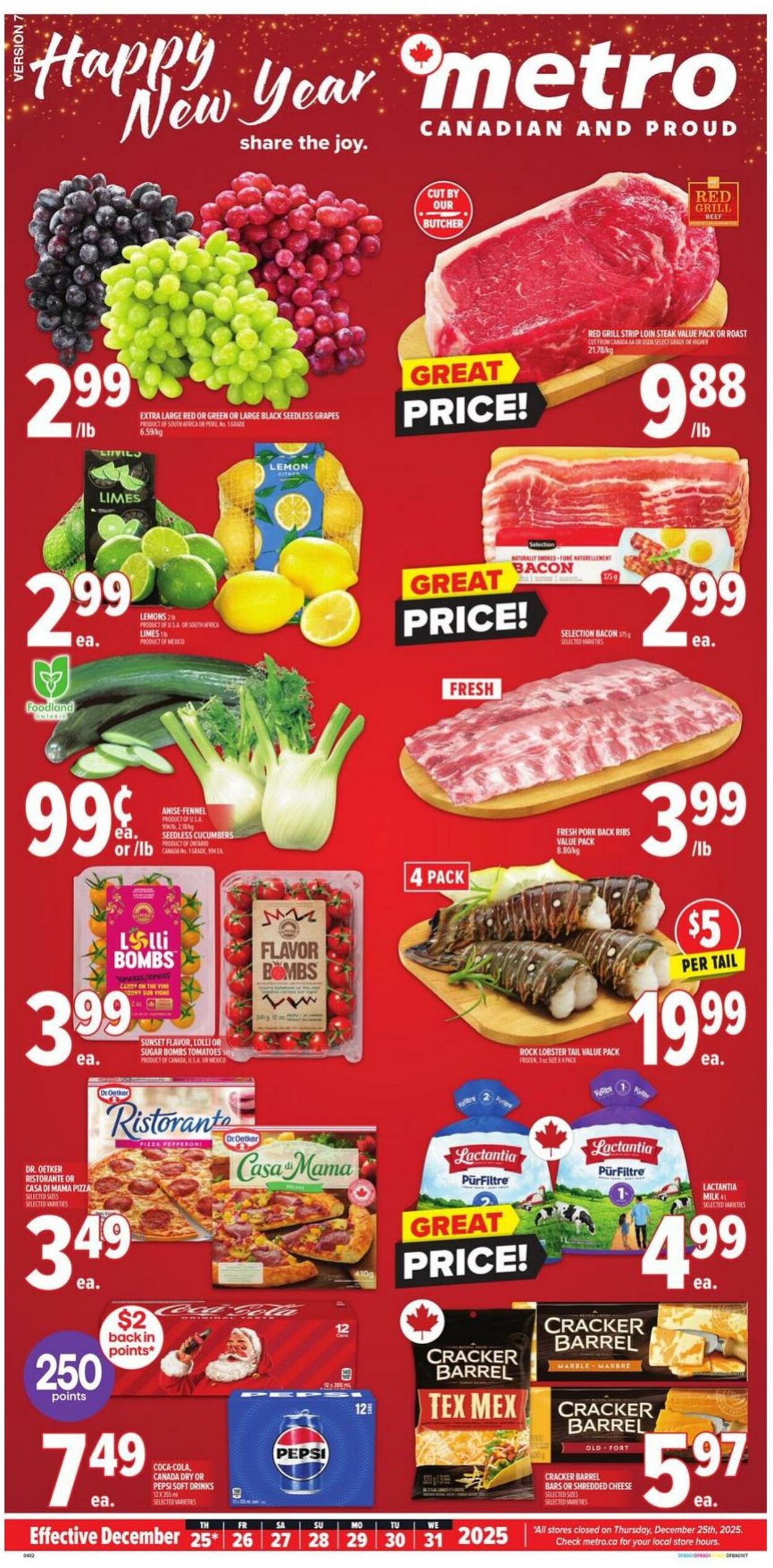 Flyer Metro 25.12.2025 - 31.12.2025