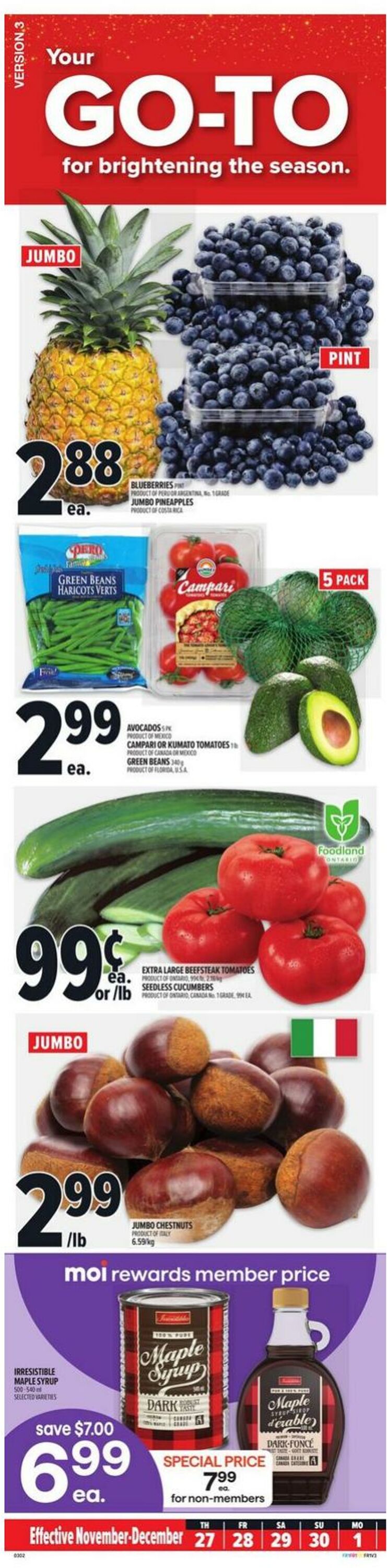 Flyer Metro 27.11.2025 - 03.12.2025