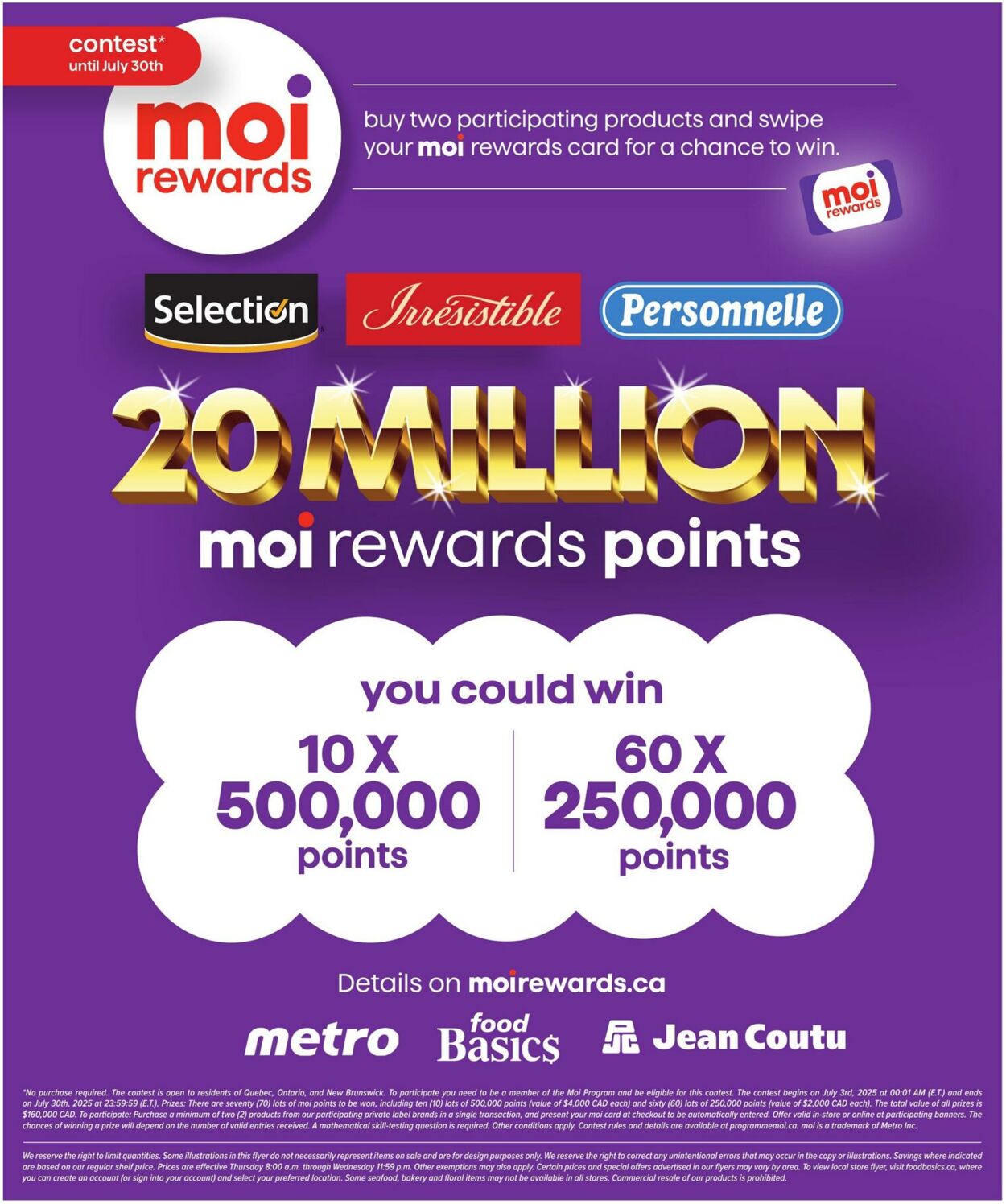 Flyer Metro 10.07.2025 - 06.08.2025