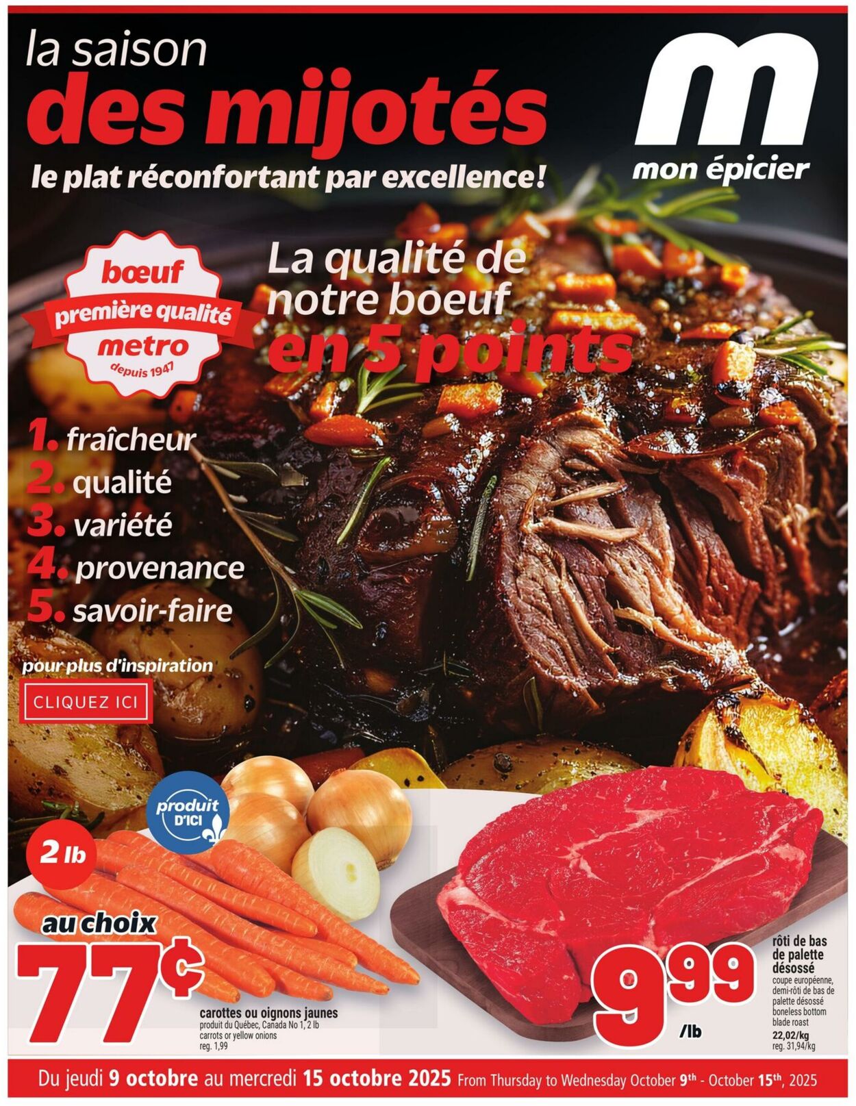 Flyer Metro 09.10.2025 - 15.10.2025