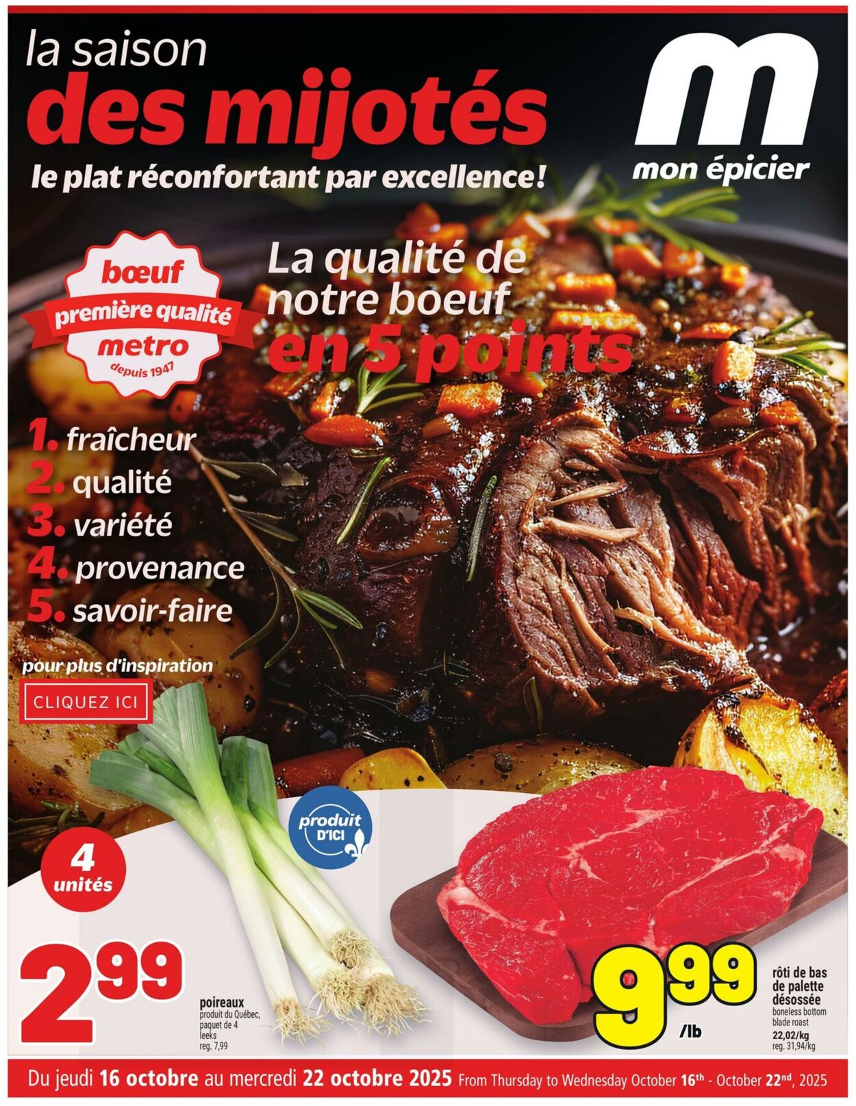 Flyer Metro 16.10.2025 - 22.10.2025