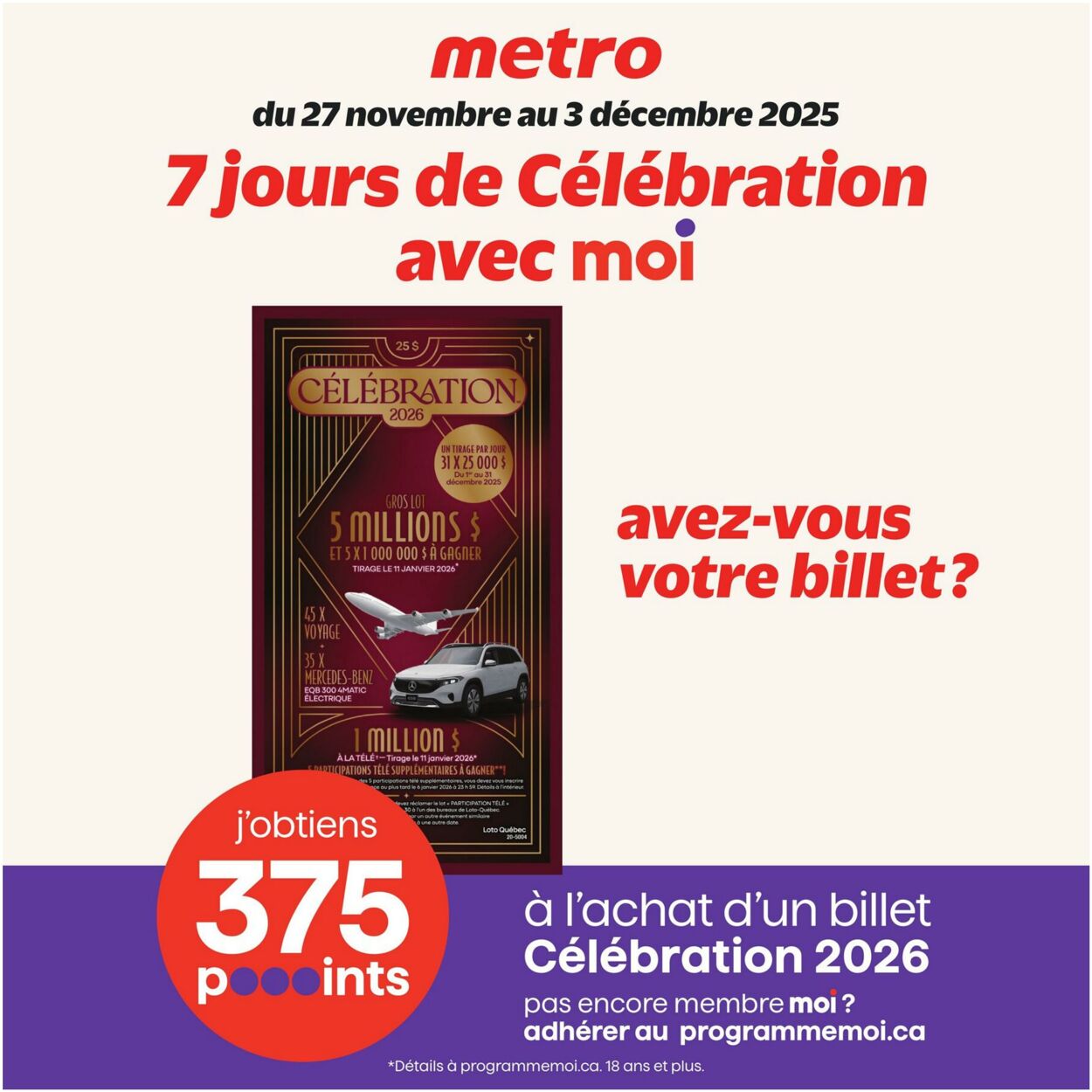 Flyer Metro 27.11.2025 - 03.12.2025
