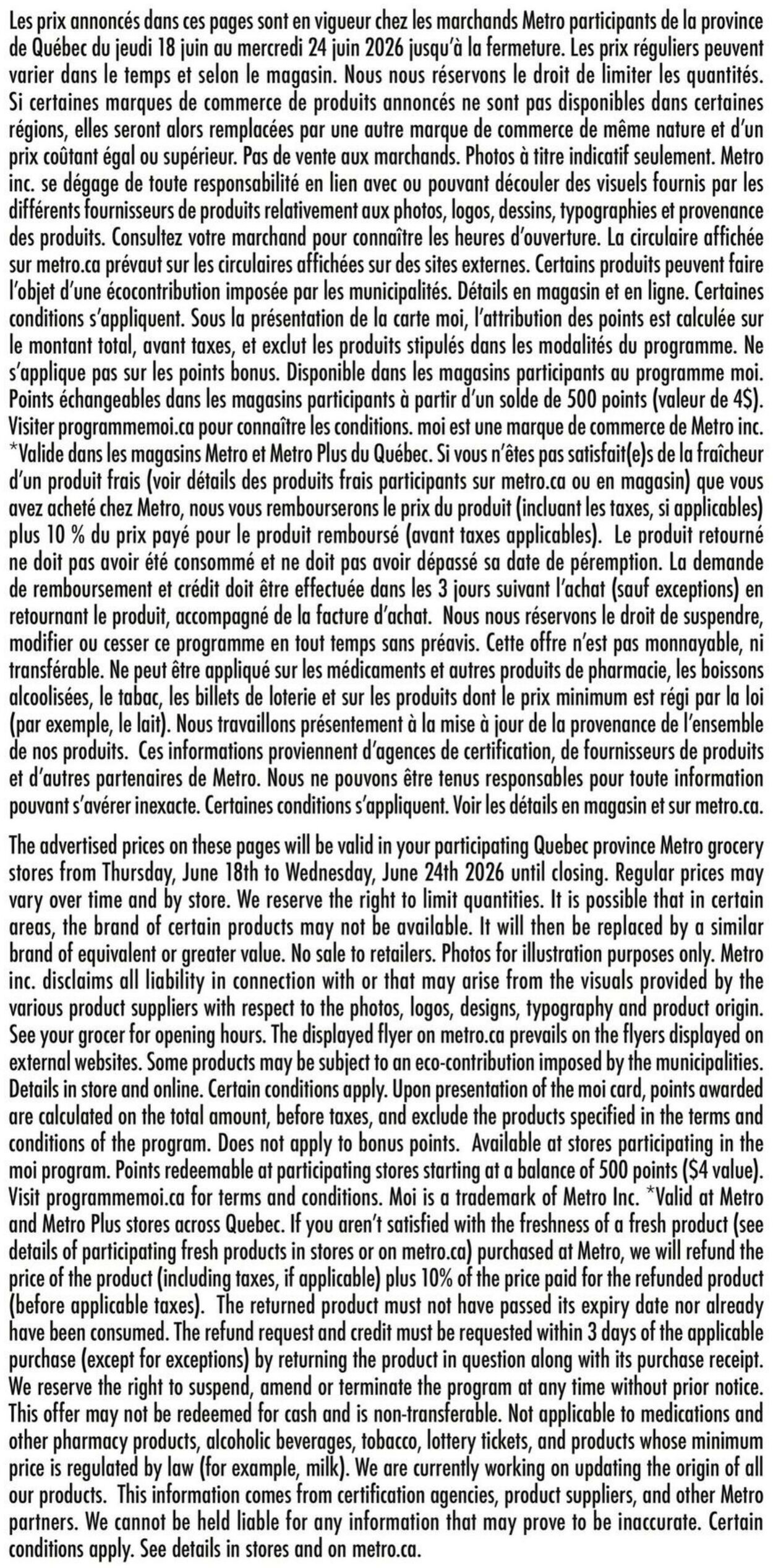 Flyer Metro 18.06.2026 - 24.06.2026