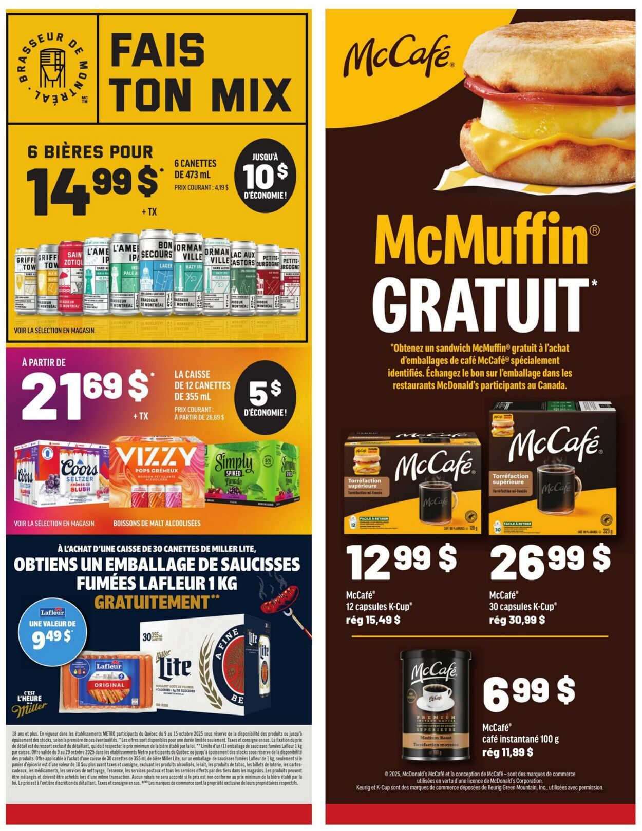 Flyer Metro 09.10.2025 - 15.10.2025