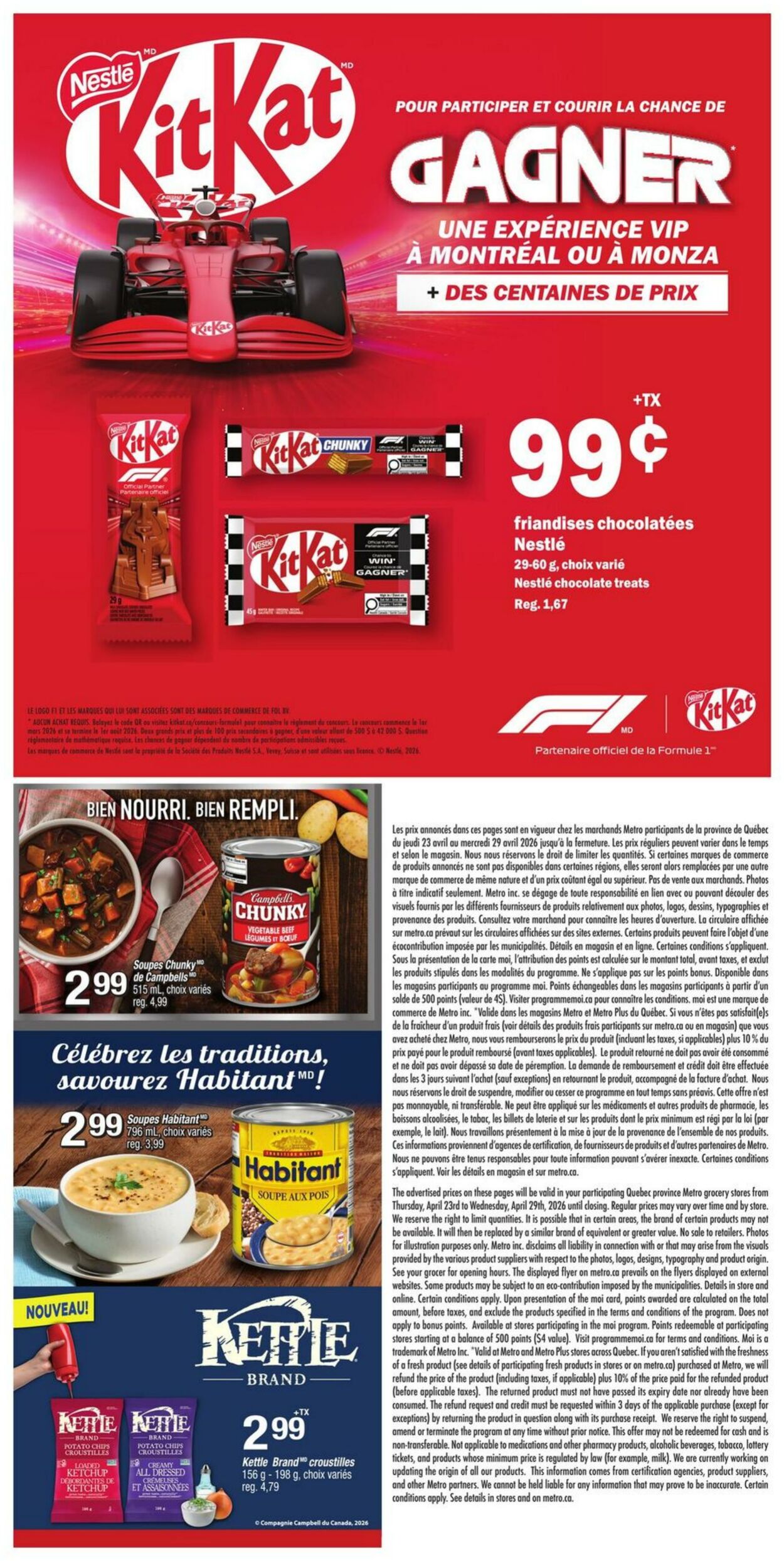 Flyer Metro 23.04.2026 - 29.04.2026
