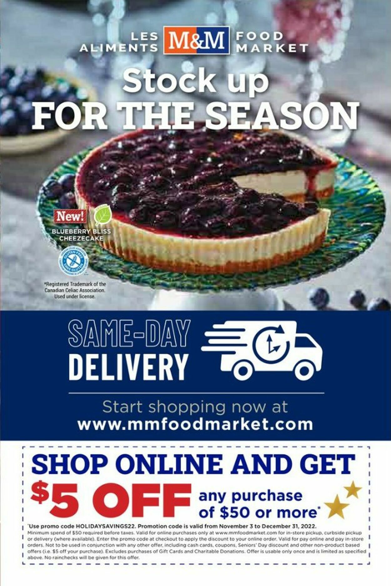 Flyer M&M Food Market 17.11.2022 - 04.01.2023