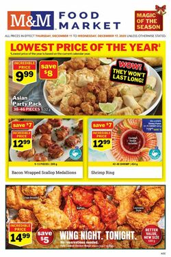 Flyer M&M Food Market 11.12.2025 - 17.12.2025
