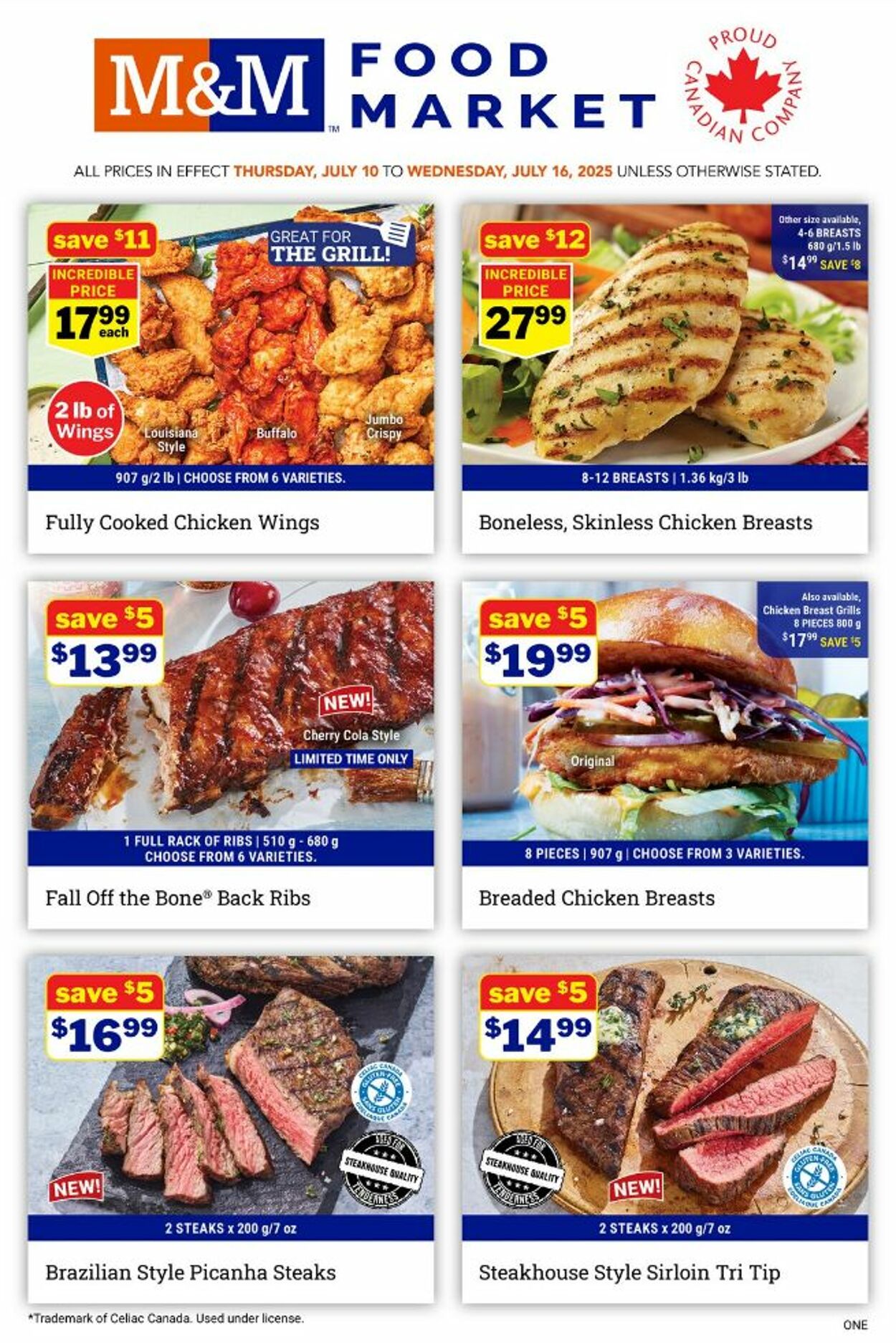 Flyer M&M Food Market 10.07.2025 - 16.07.2025