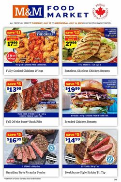 Flyer M&M Food Market 10.07.2025 - 16.07.2025