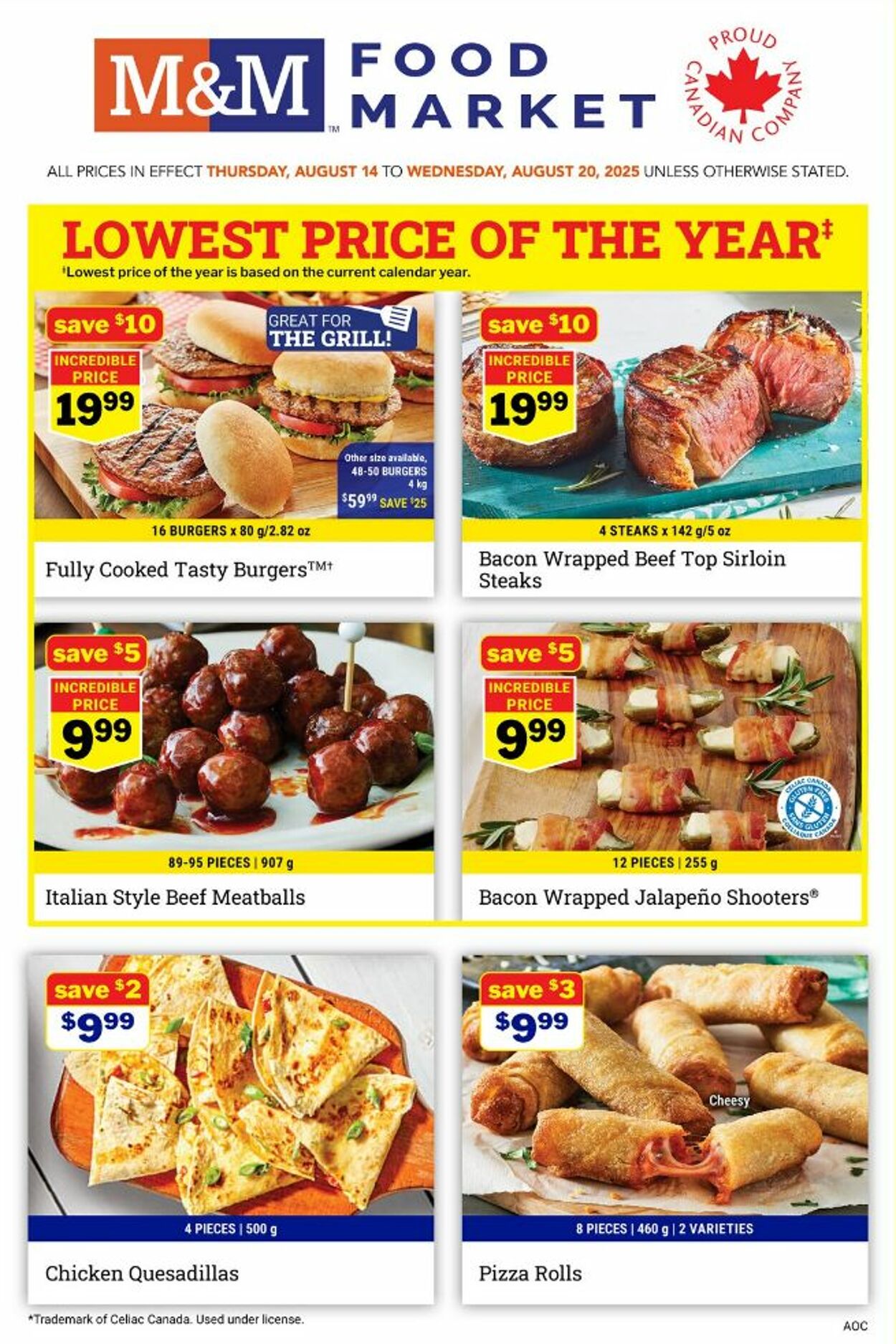 Flyer M&M Food Market 14.08.2025 - 20.08.2025