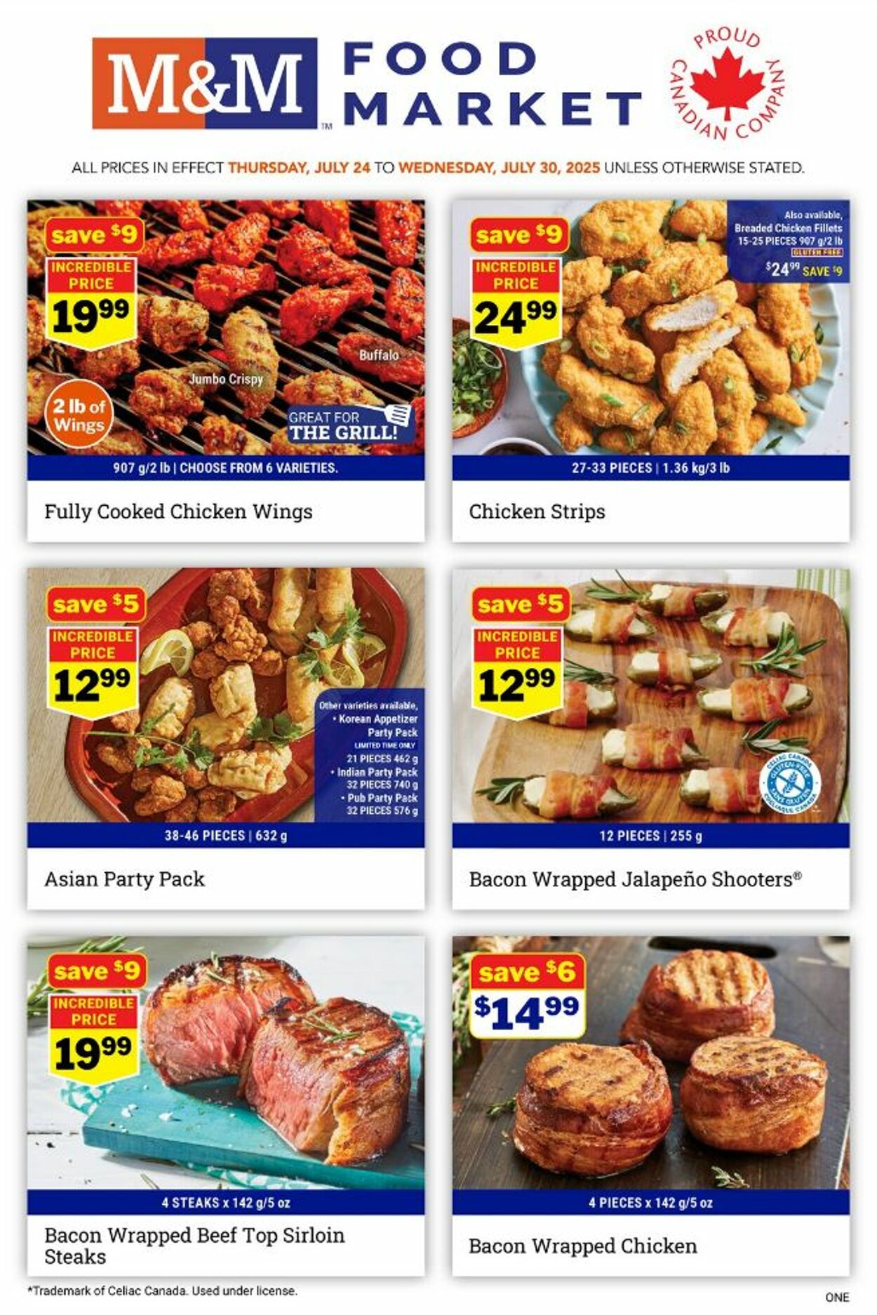 Flyer M&M Food Market 24.07.2025 - 30.07.2025