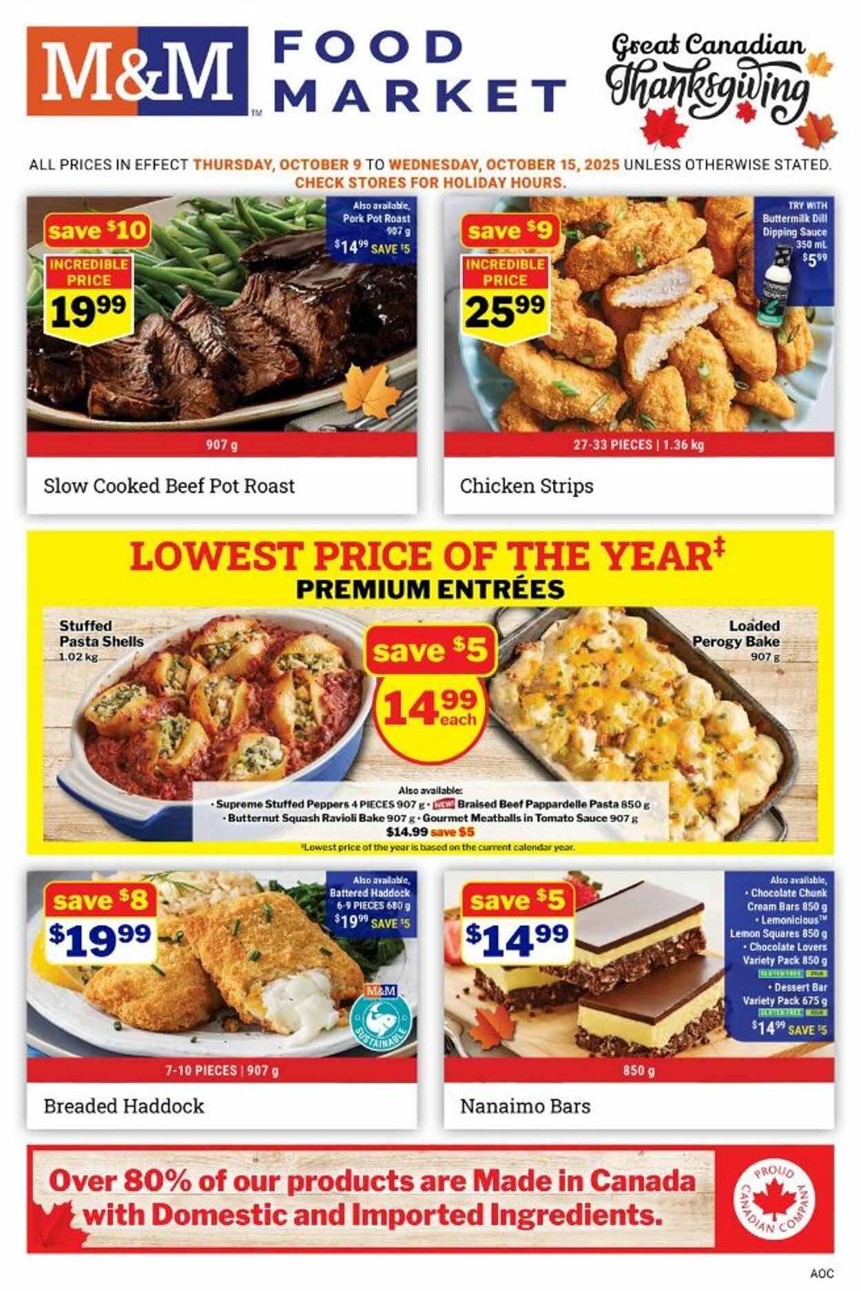 Flyer M&M Food Market 09.10.2025 - 15.10.2025