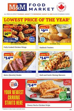 Flyer M&M Food Market 07.08.2025 - 13.08.2025