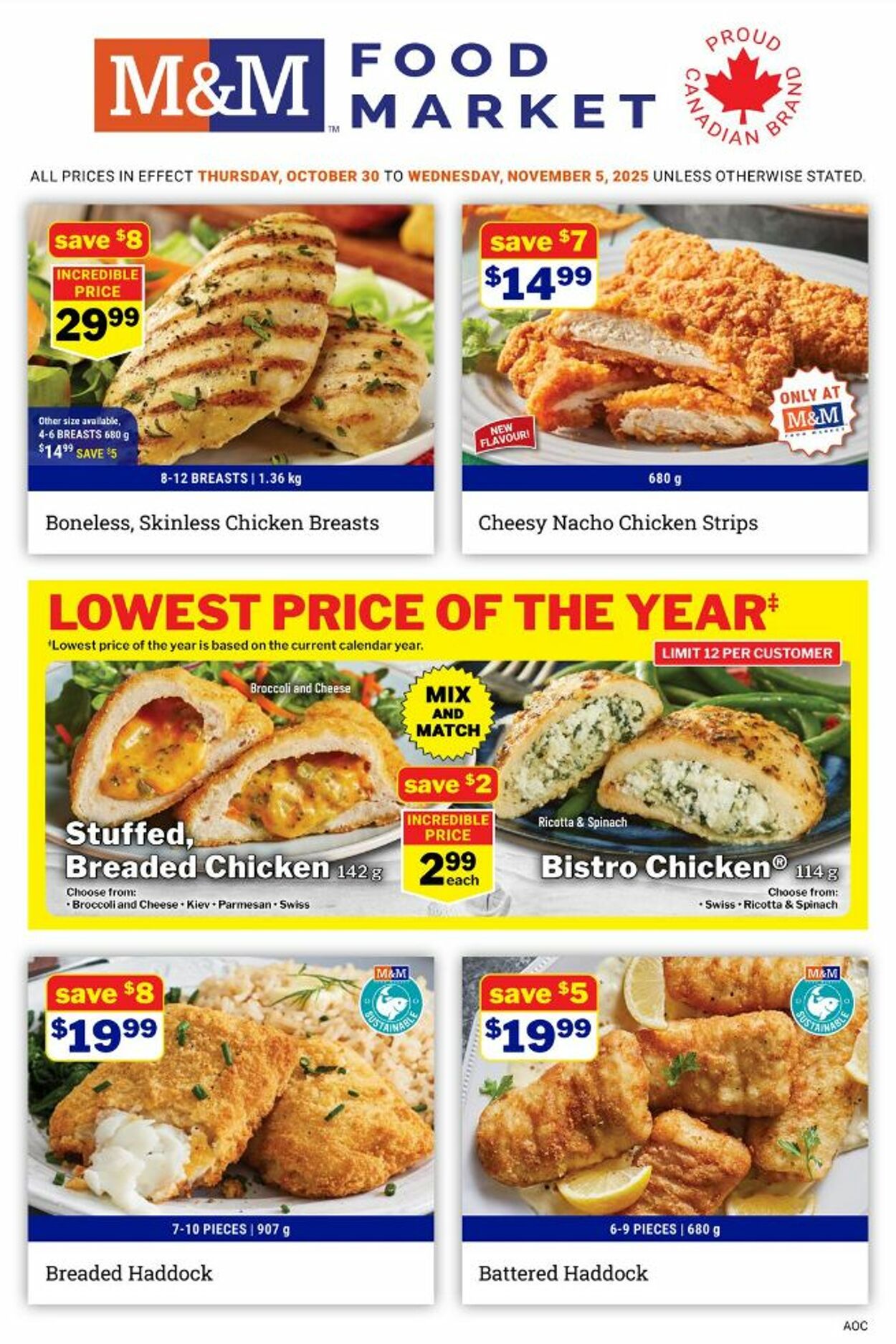 Flyer M&M Food Market 30.10.2025 - 05.11.2025