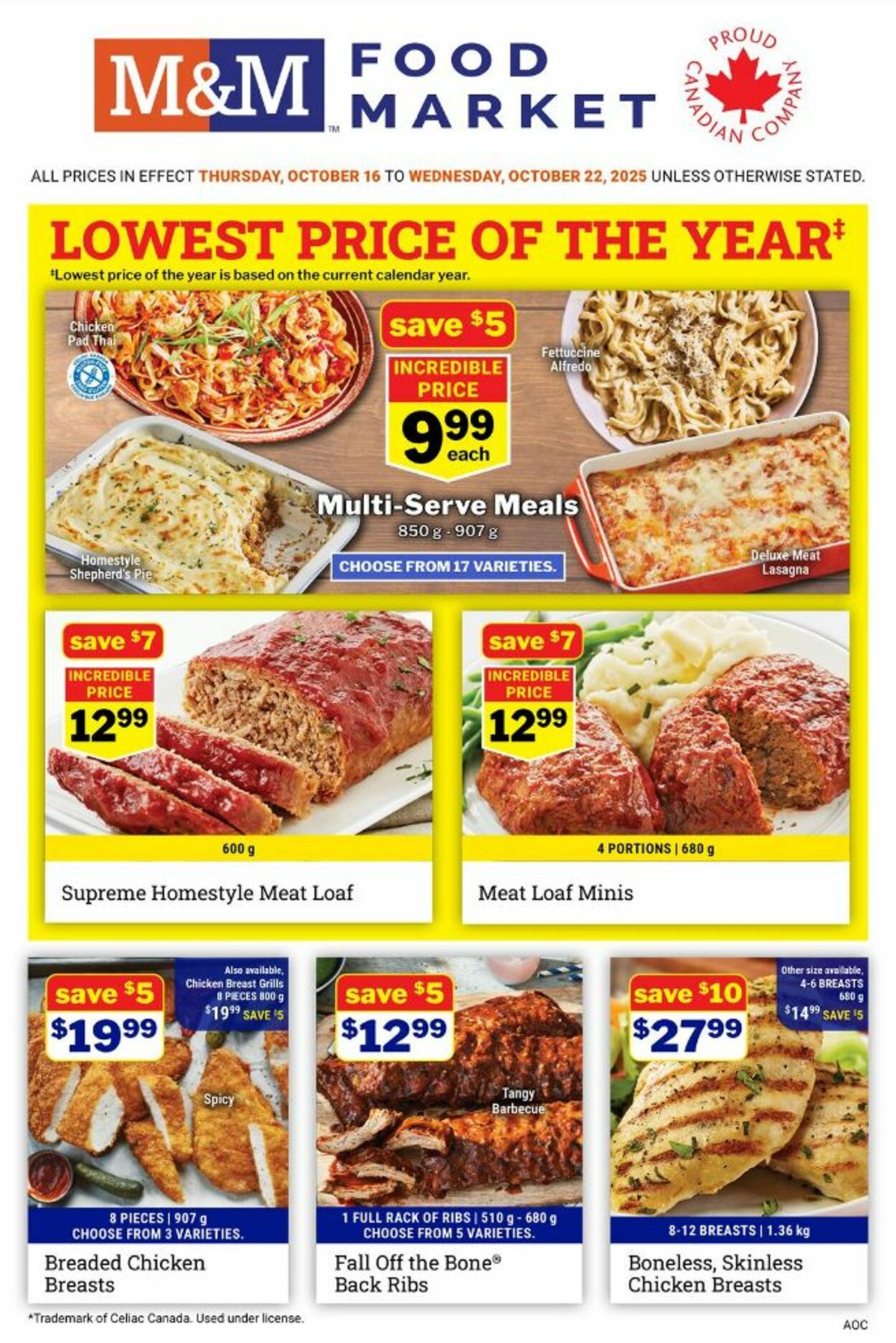 Flyer M&M Food Market 16.10.2025 - 22.10.2025