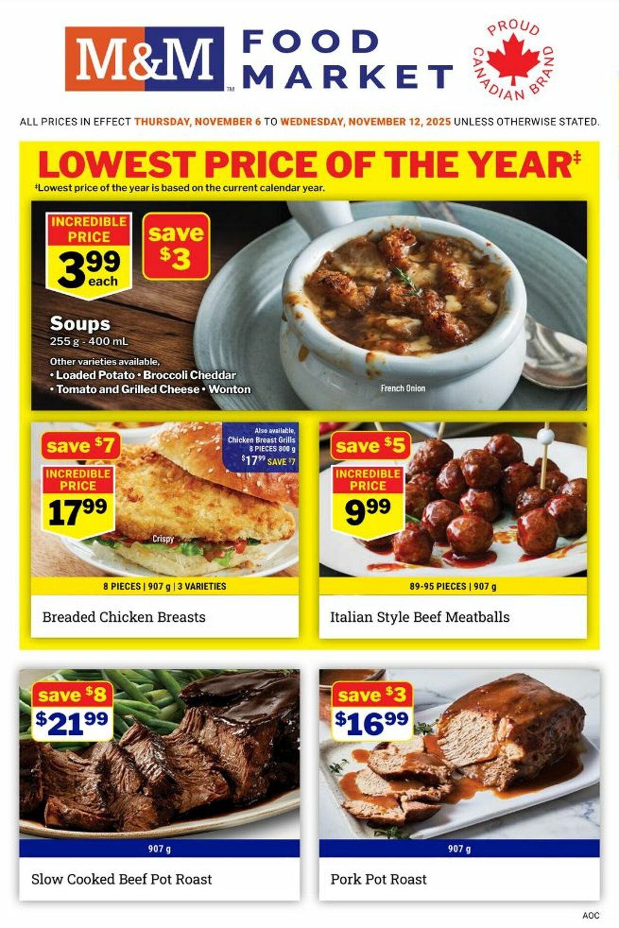 Flyer M&M Food Market 06.11.2025 - 12.11.2025
