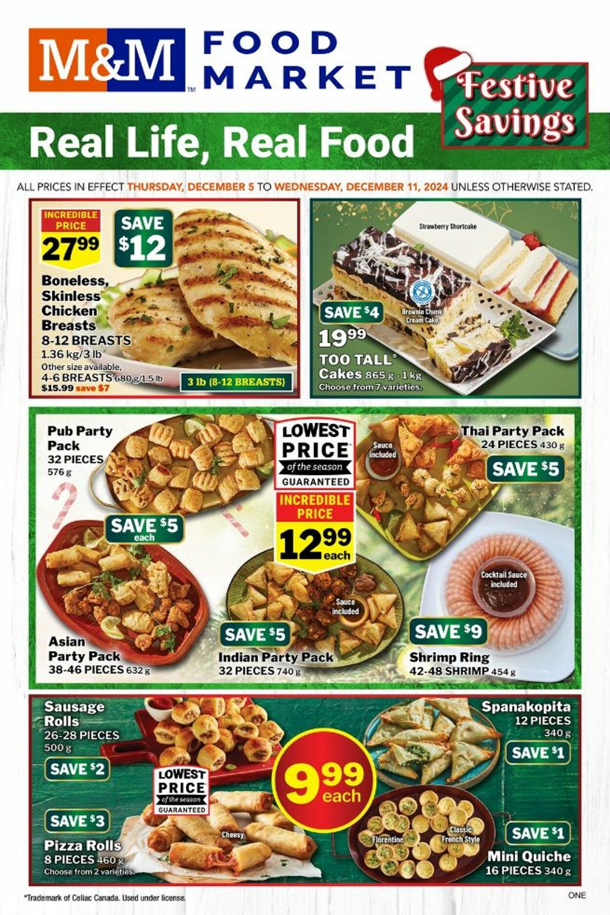 Flyer M&M Food Market 05.12.2024 - 11.12.2024