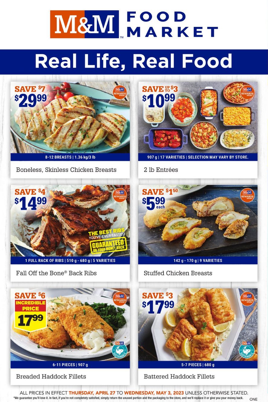 Flyer M&M Food Market 27.04.2023 - 03.05.2023