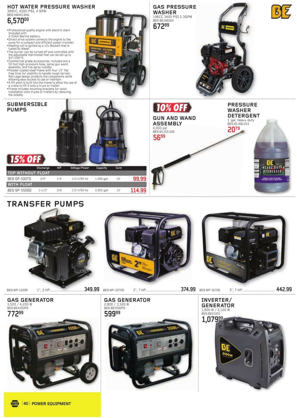 Flyer NAPA Auto Parts 01.07.2023 - 30.09.2023