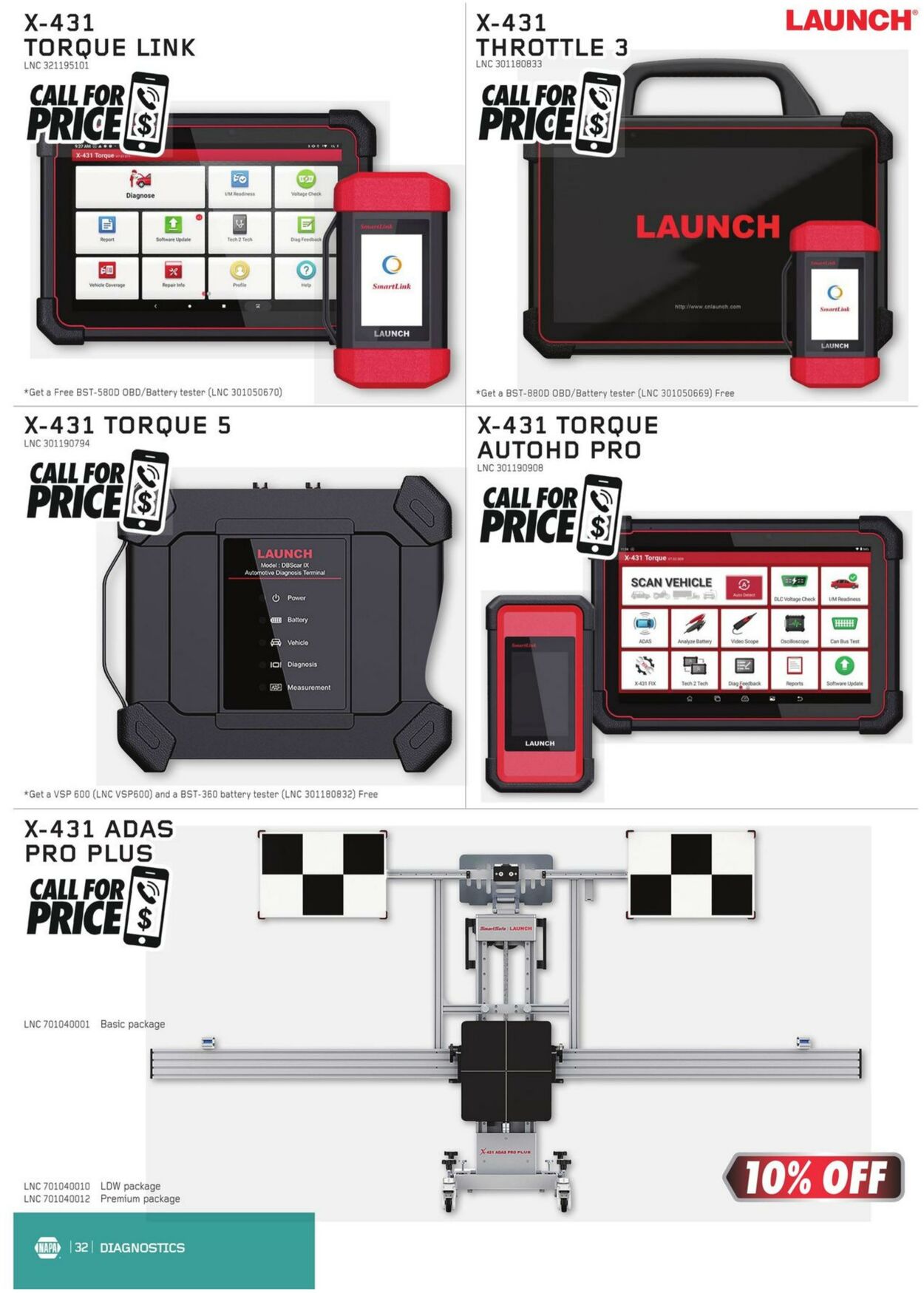 Flyer NAPA Auto Parts 01.01.2024 - 31.03.2024