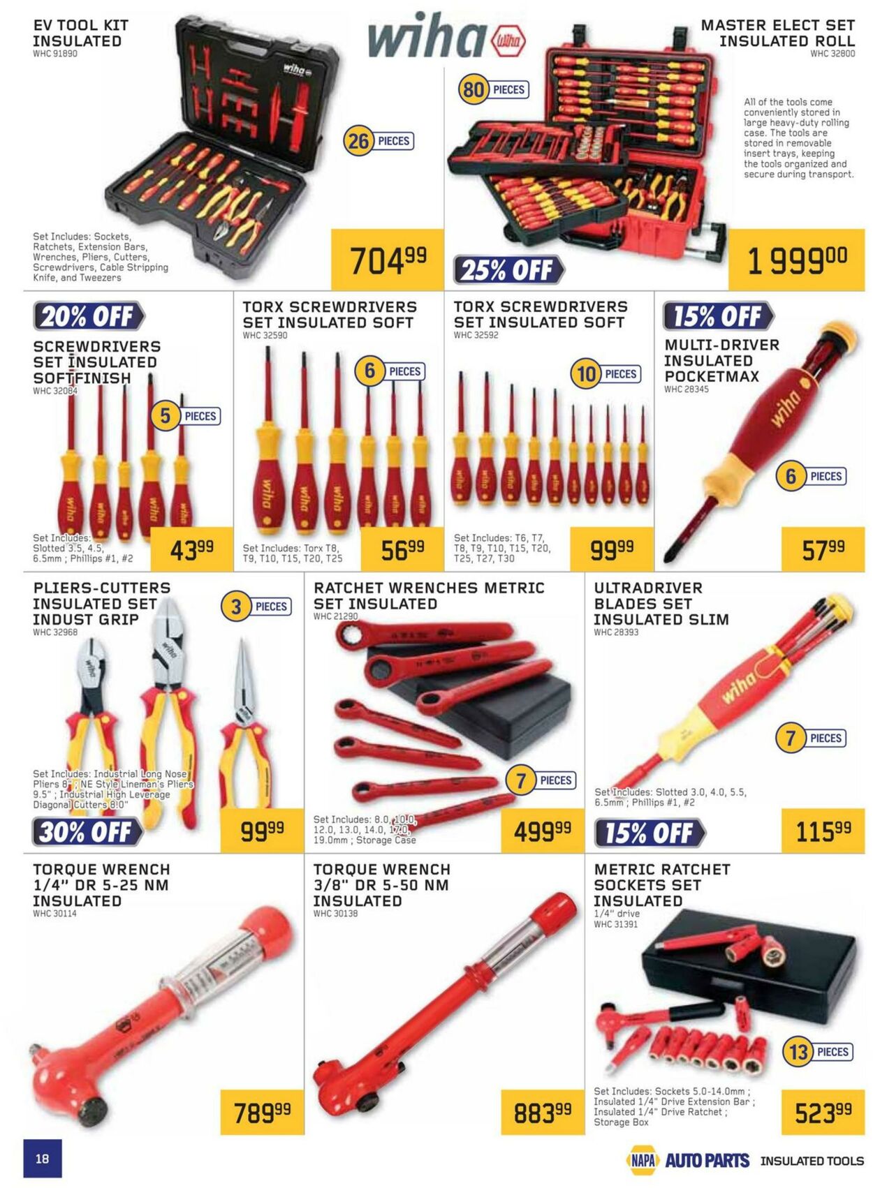 Flyer NAPA Auto Parts 01.01.2025 - 31.03.2025