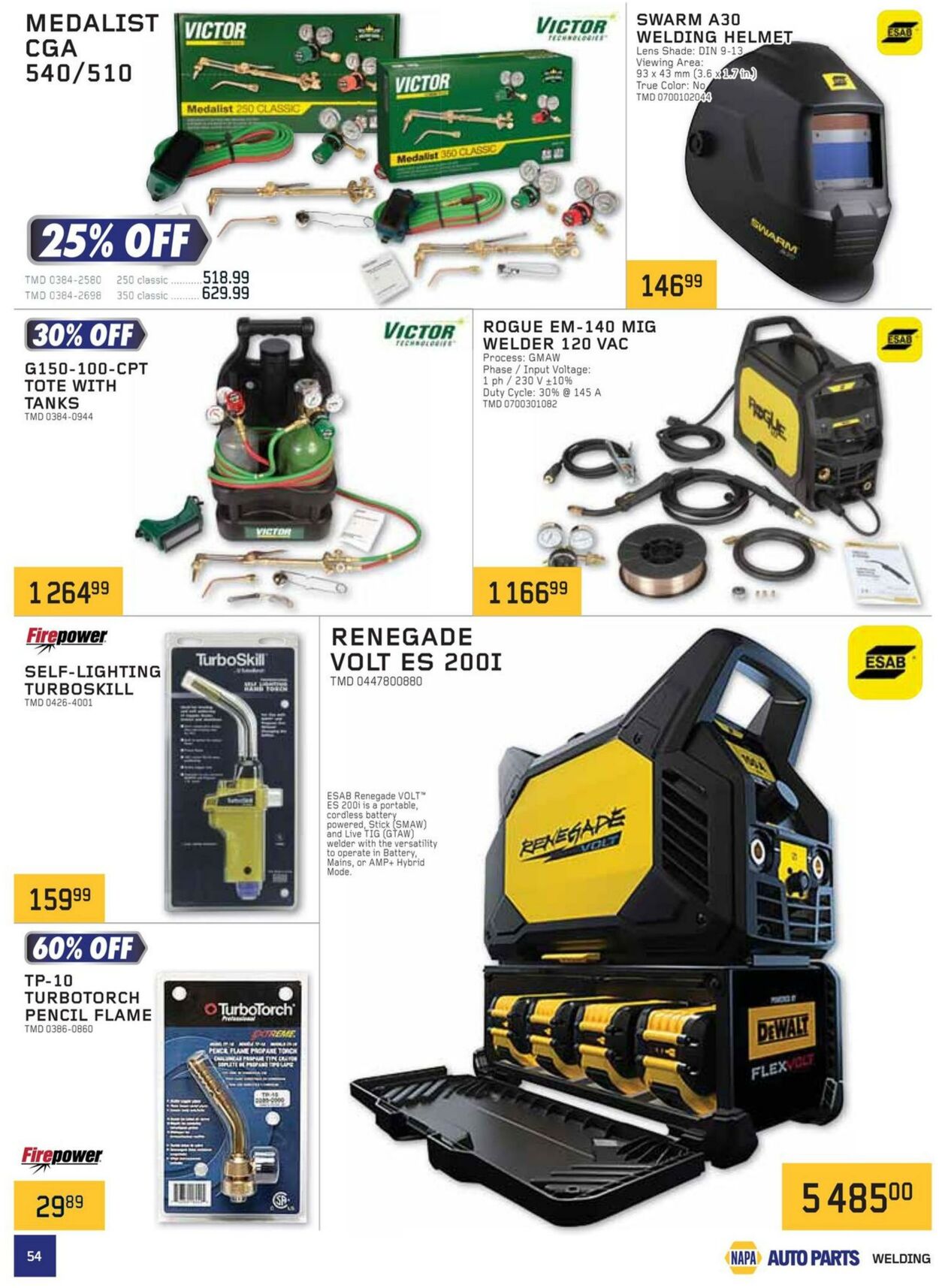 Flyer NAPA Auto Parts 01.01.2025 - 31.03.2025