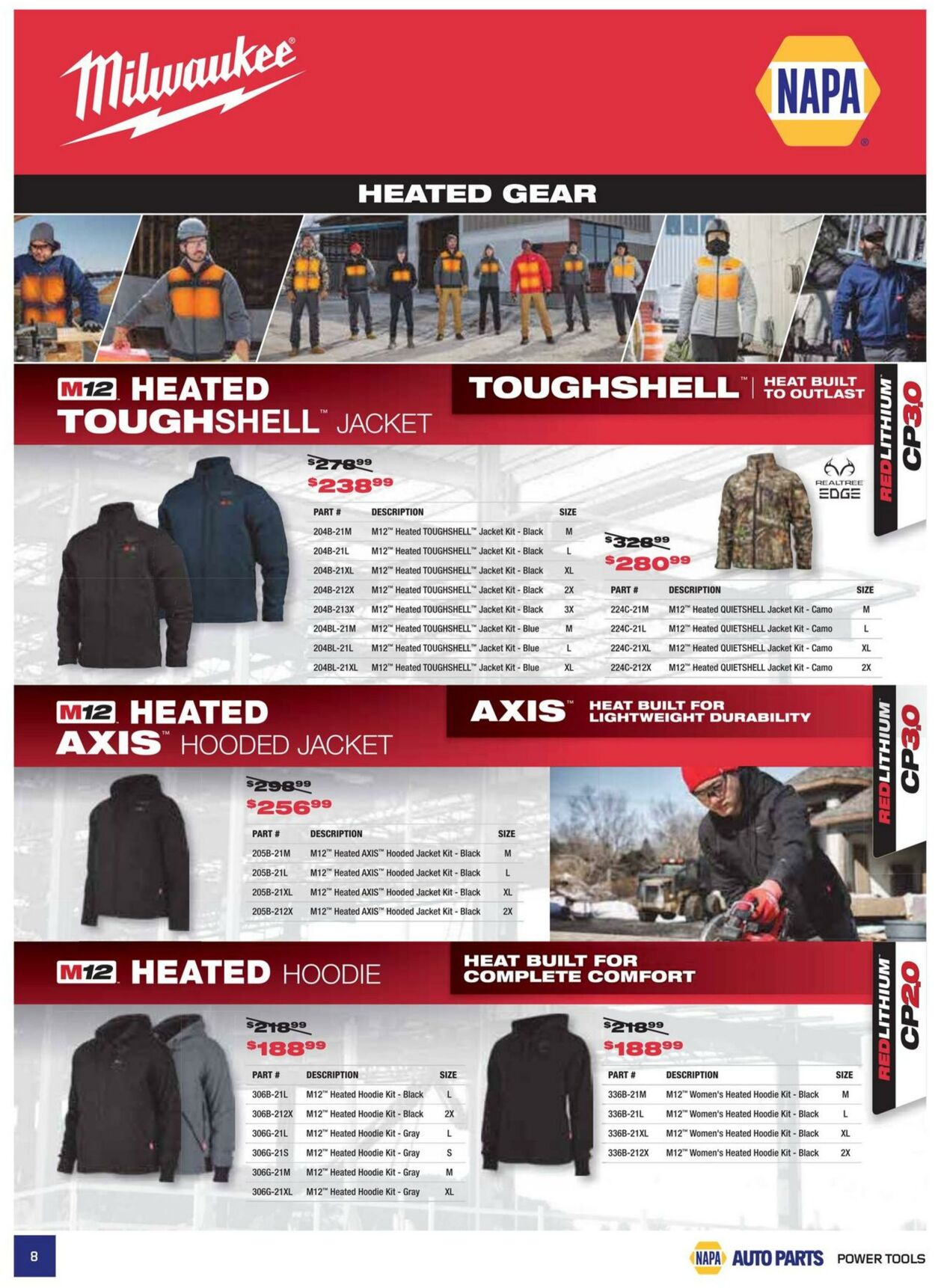 Flyer NAPA Auto Parts 01.01.2025 - 31.03.2025