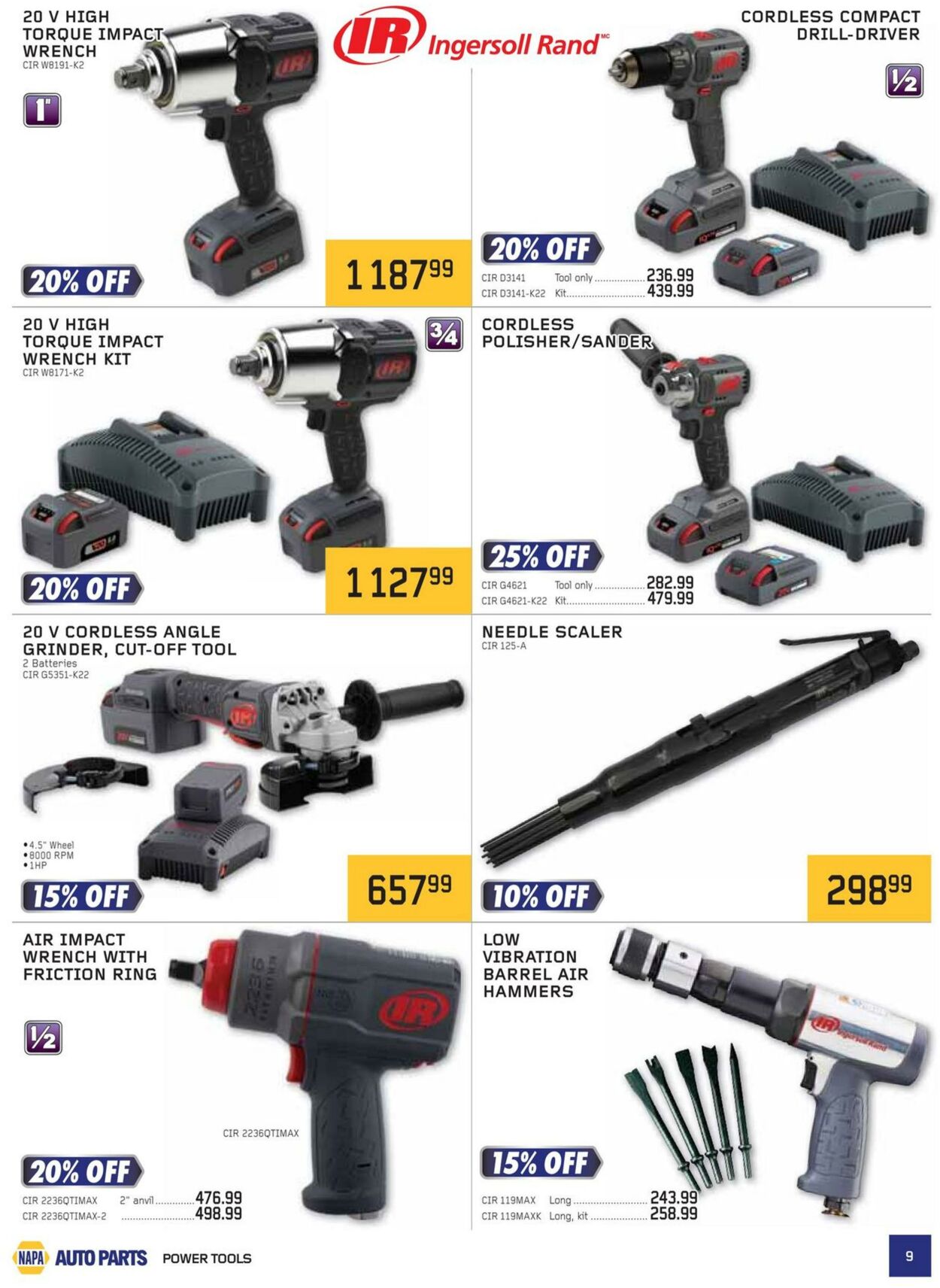 Flyer NAPA Auto Parts 01.01.2025 - 31.03.2025