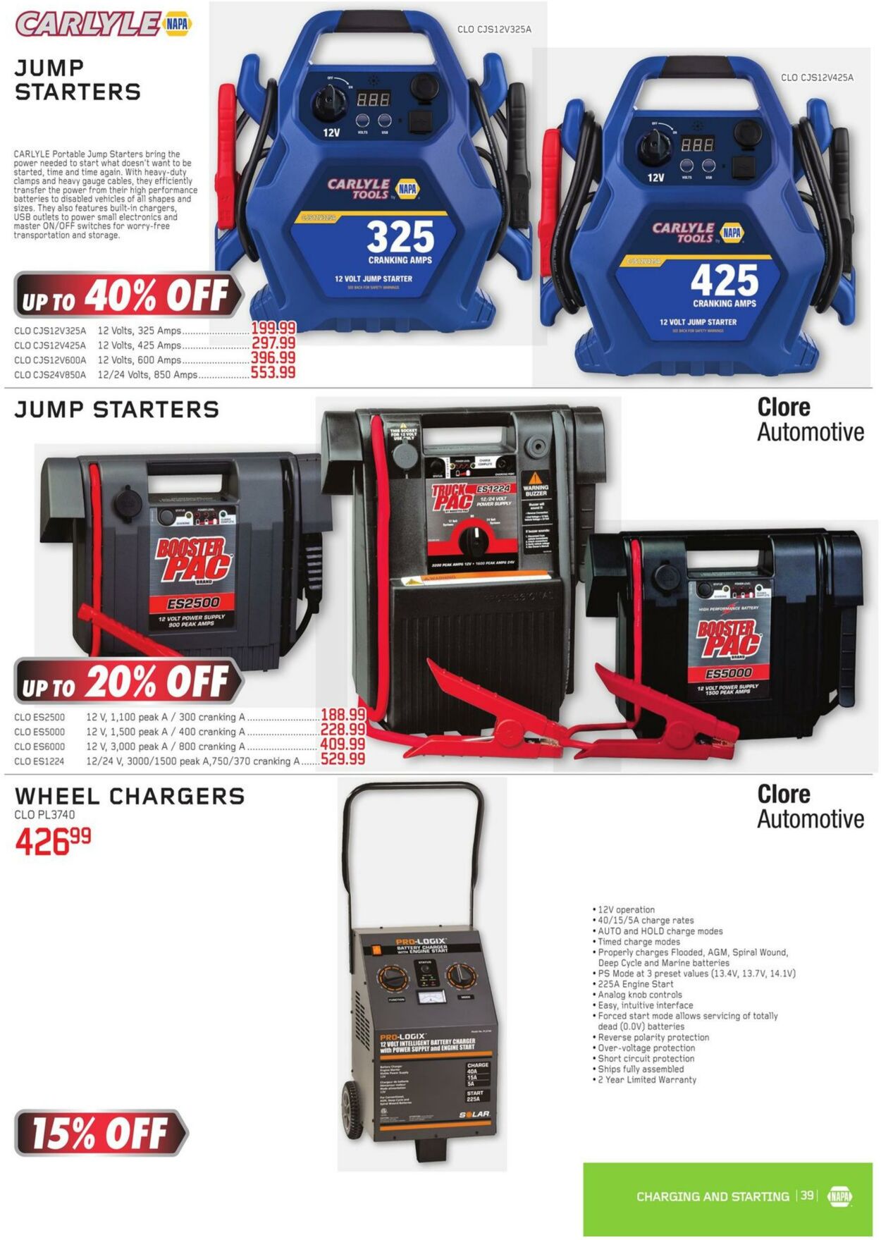 Flyer NAPA Auto Parts 01.10.2023 - 31.12.2023