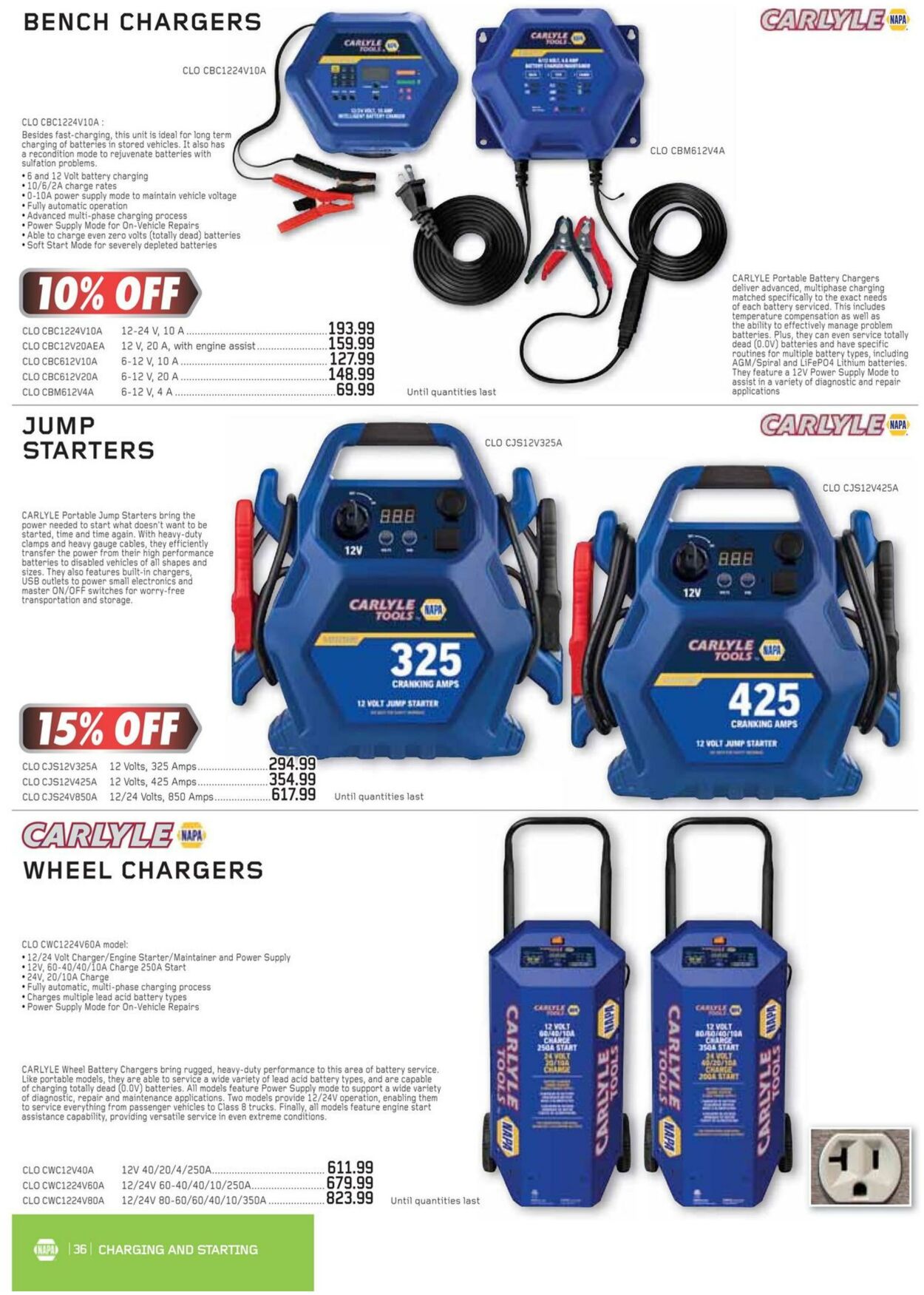 Flyer NAPA Auto Parts 01.08.2024 - 30.09.2024