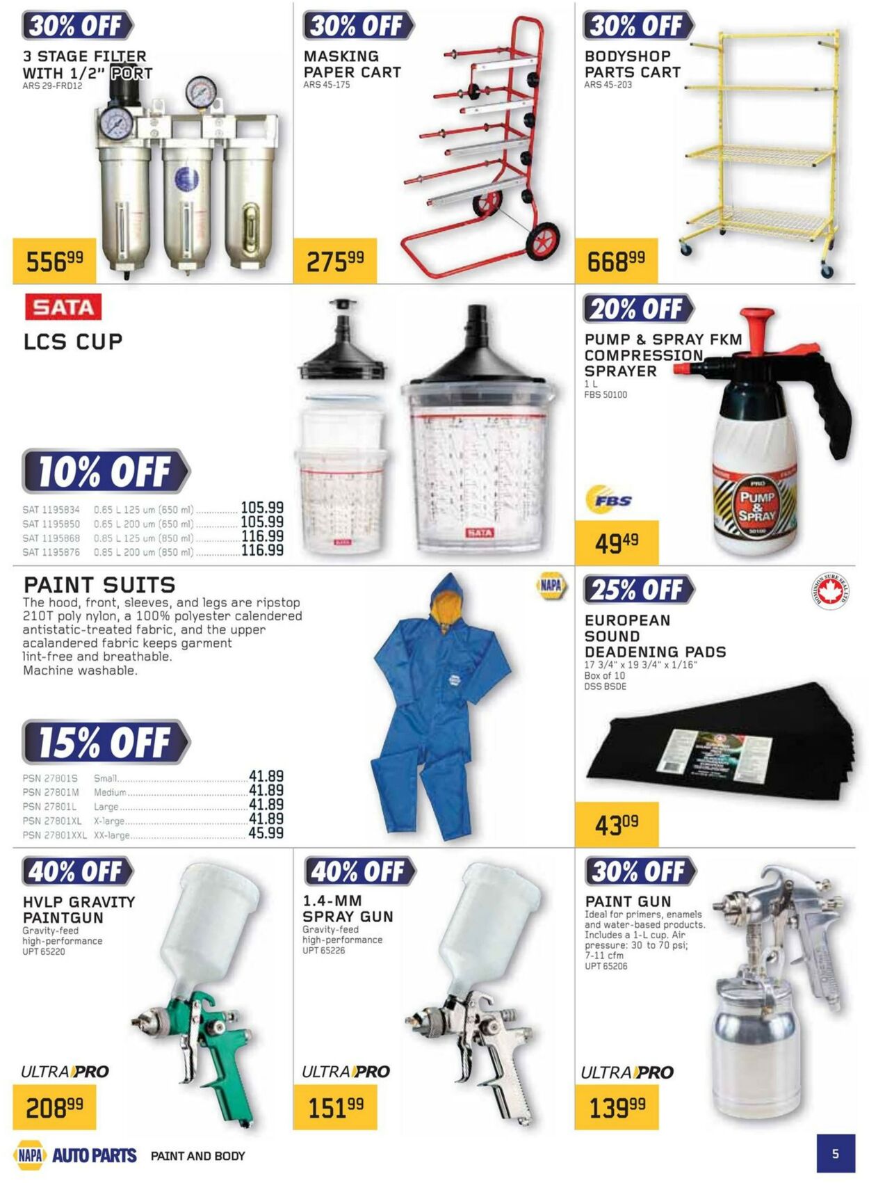 Flyer NAPA Auto Parts 01.01.2025 - 31.03.2025