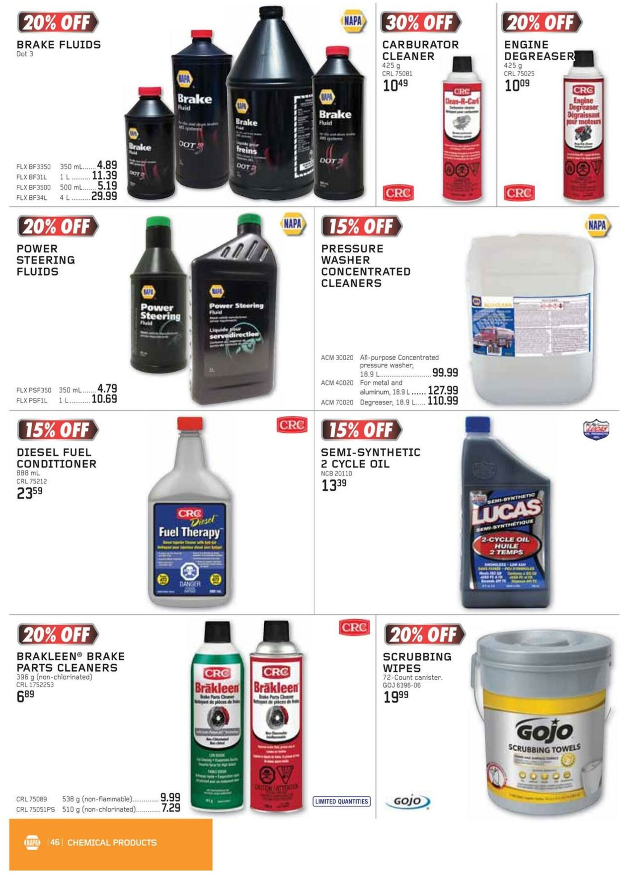 Flyer NAPA Auto Parts 01.10.2024 - 31.12.2024