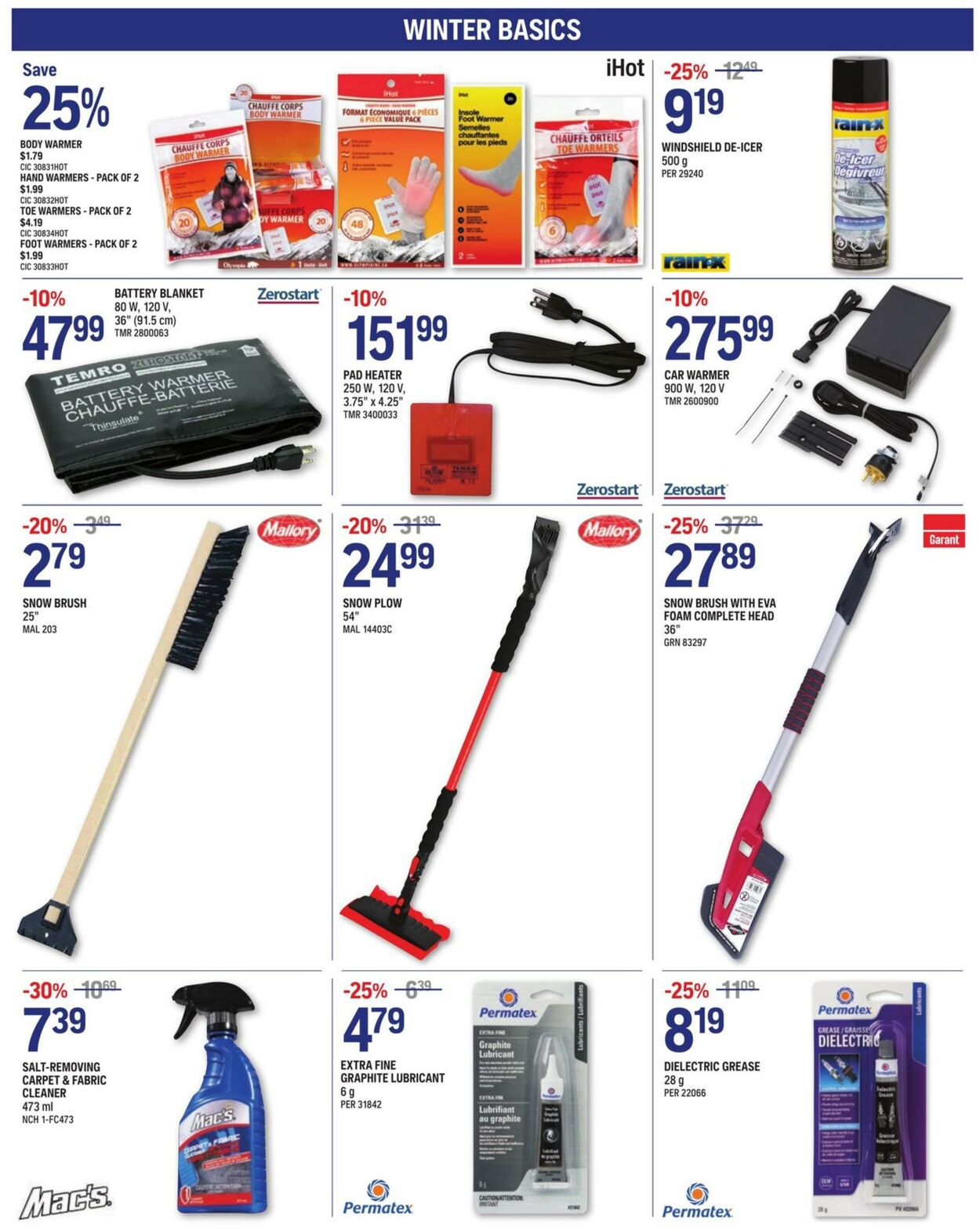 Flyer NAPA Auto Parts 01.01.2025 - 28.02.2025