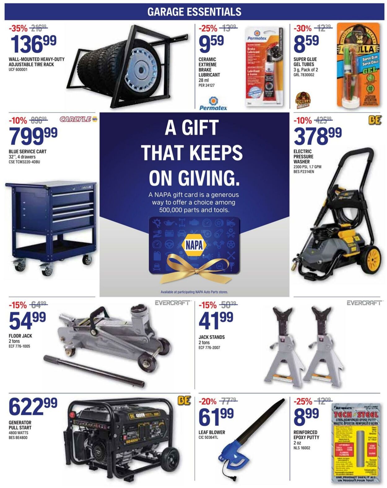 Flyer NAPA Auto Parts 01.09.2024 - 30.09.2024