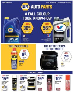 Flyer NAPA Auto Parts 01.04.2024 - 30.06.2024