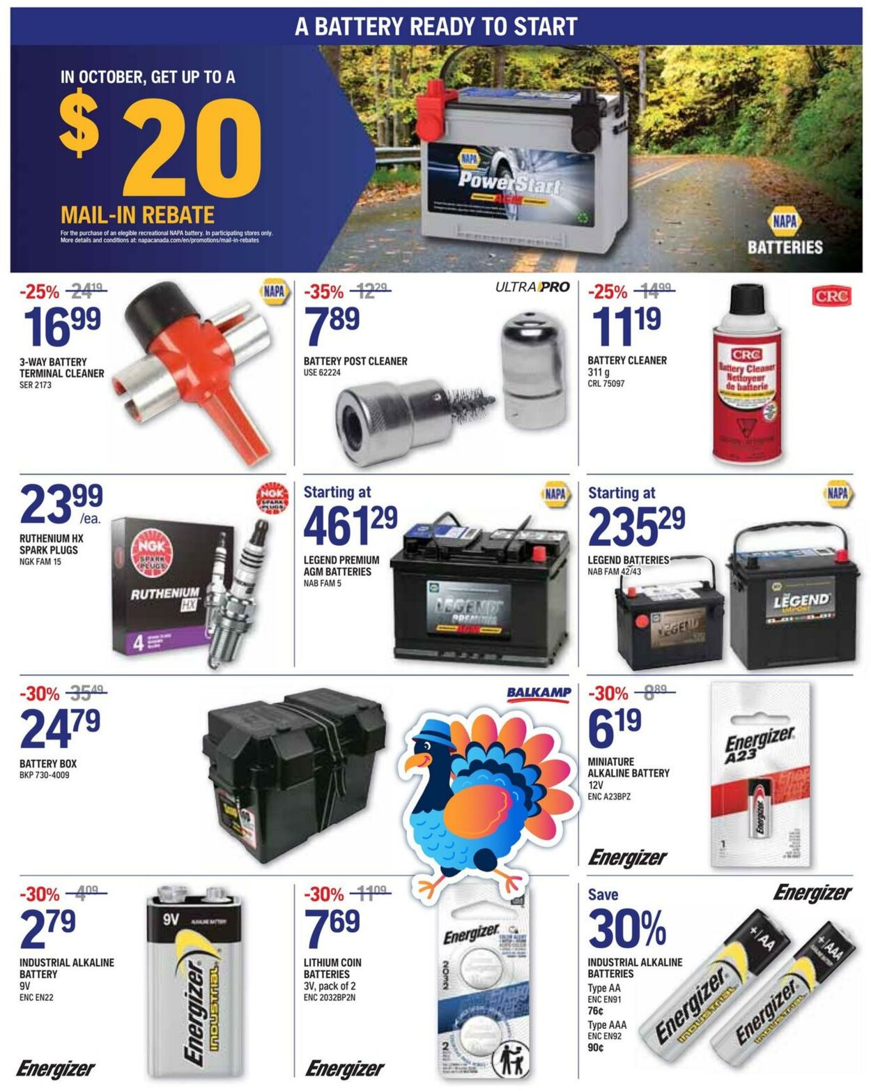 Flyer NAPA Auto Parts 01.10.2024 - 31.10.2024