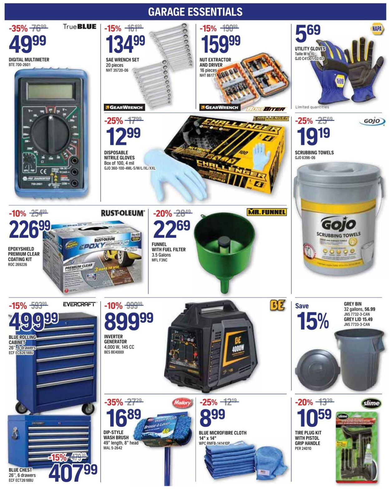 Flyer NAPA Auto Parts 01.08.2024 - 31.08.2024