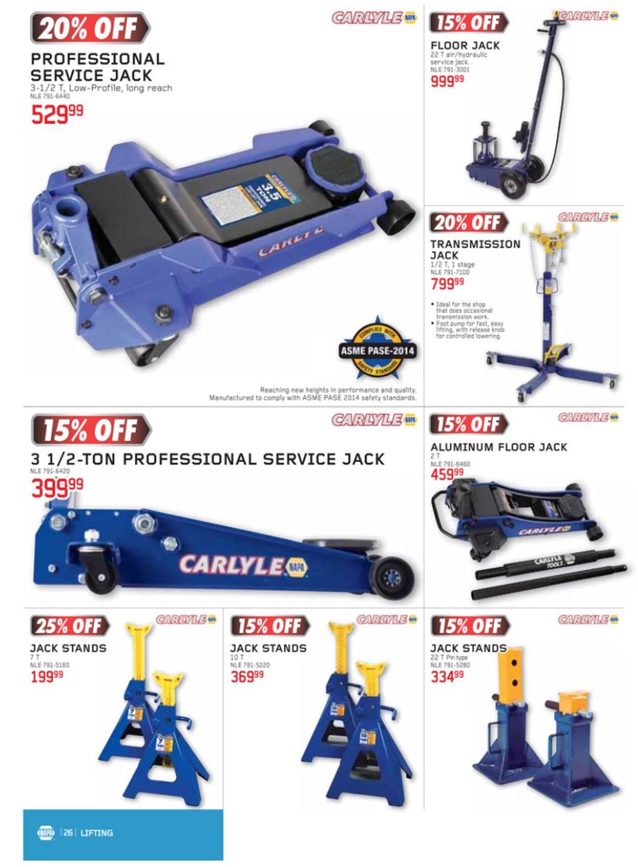 Flyer NAPA Auto Parts 01.01.2023 - 31.03.2023