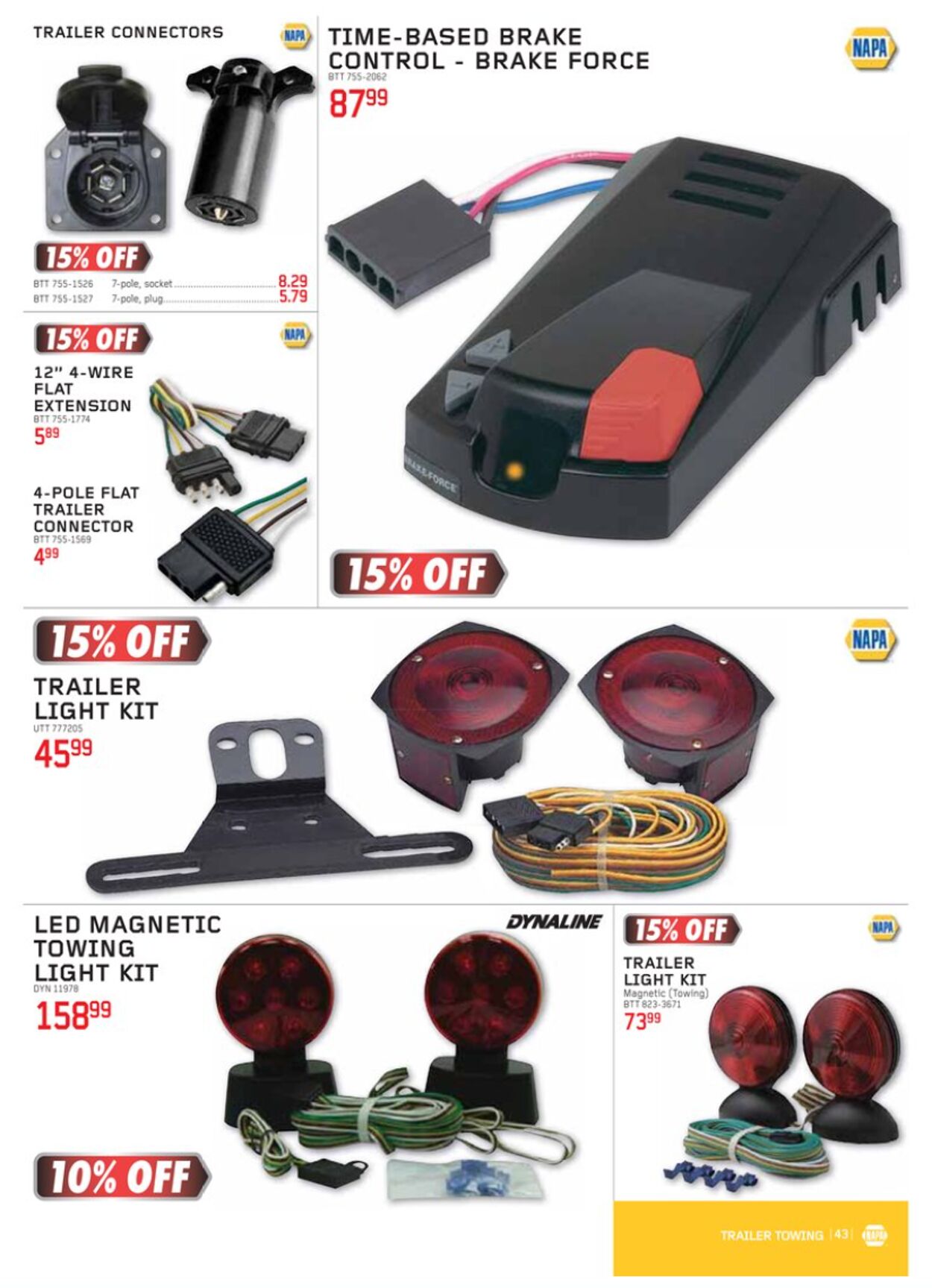 Flyer NAPA Auto Parts 01.01.2023 - 31.03.2023