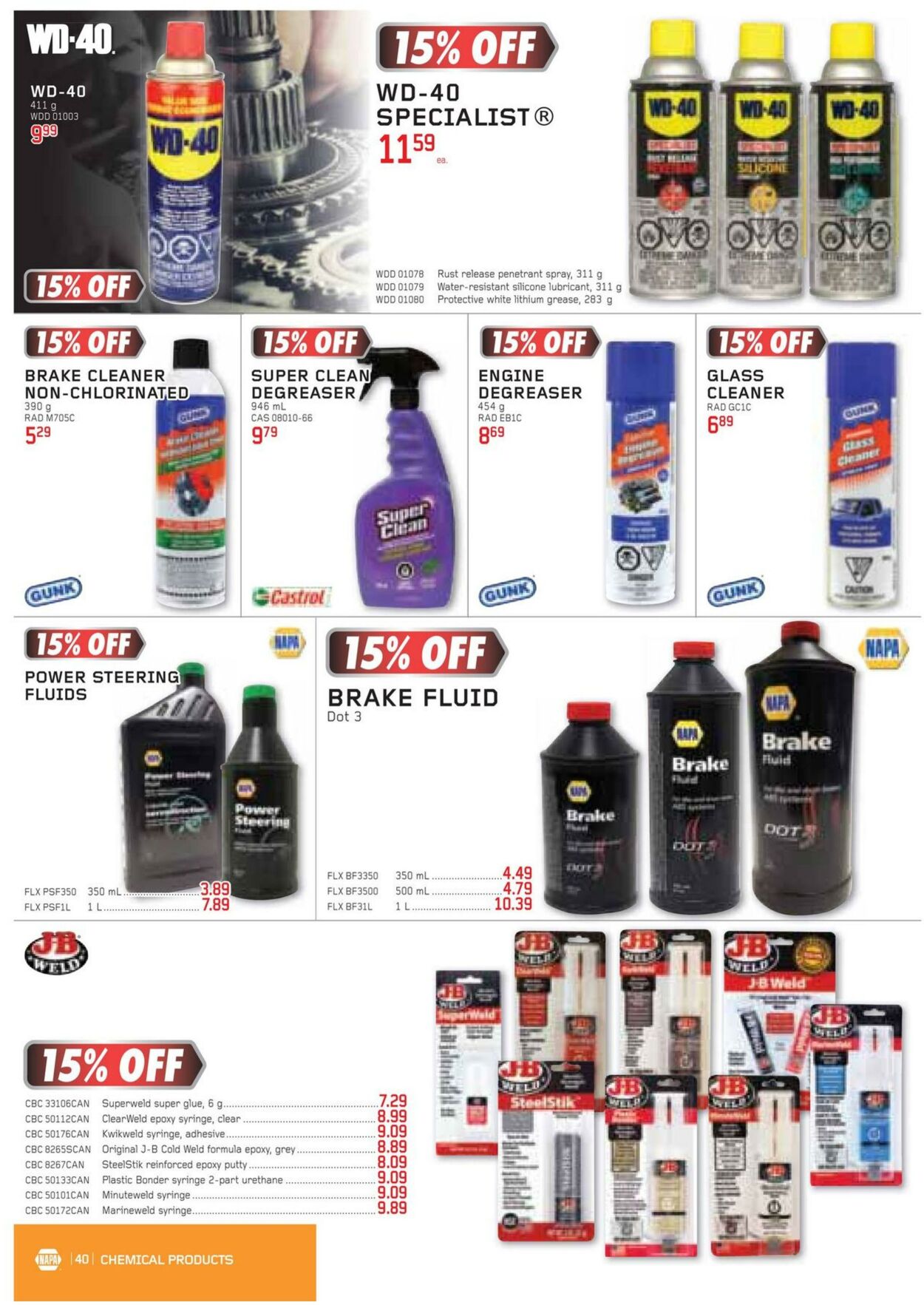 Flyer NAPA Auto Parts 01.07.2022 - 30.09.2022