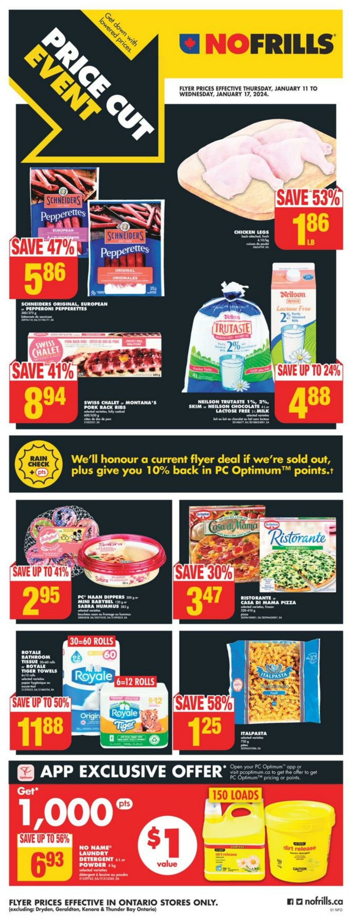 Flyer No Frills 11.01.2024 - 17.01.2024