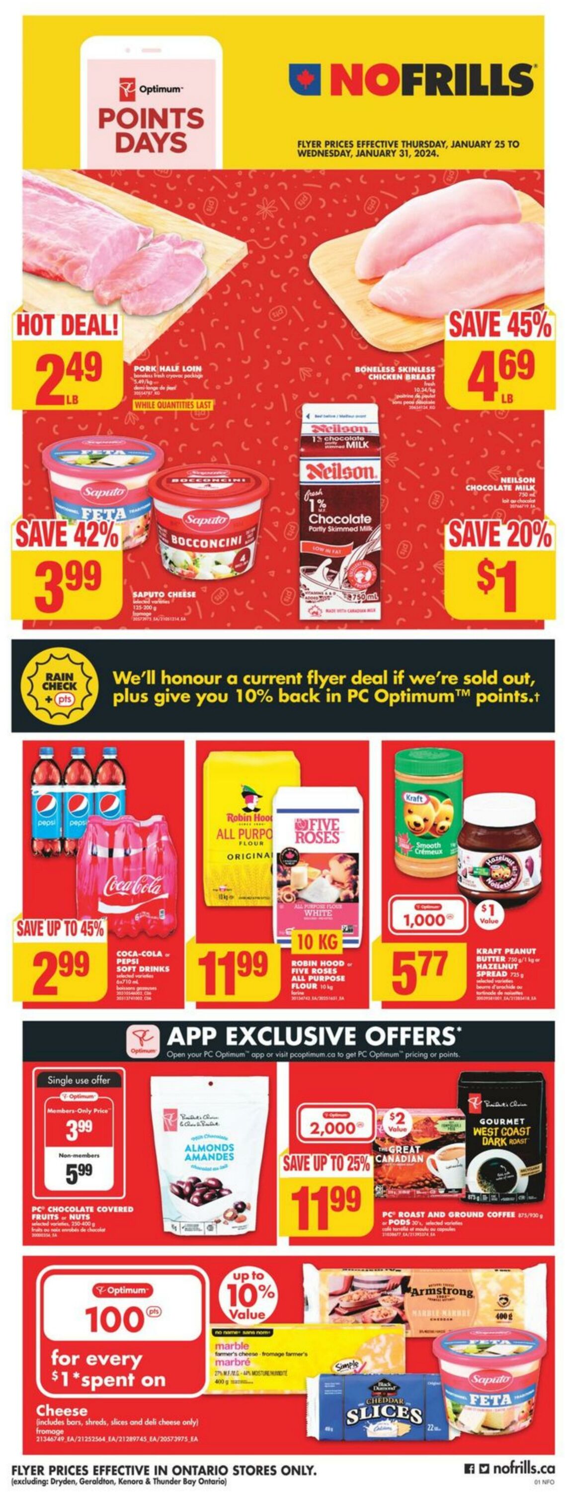 Flyer No Frills 25.01.2024 - 31.01.2024