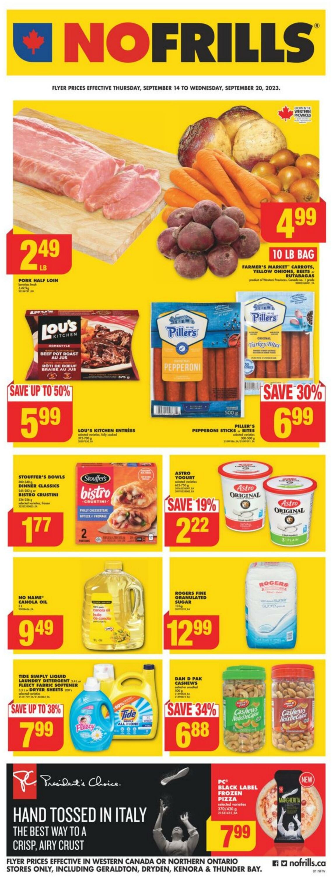 Flyer No Frills 14.09.2023 - 20.09.2023