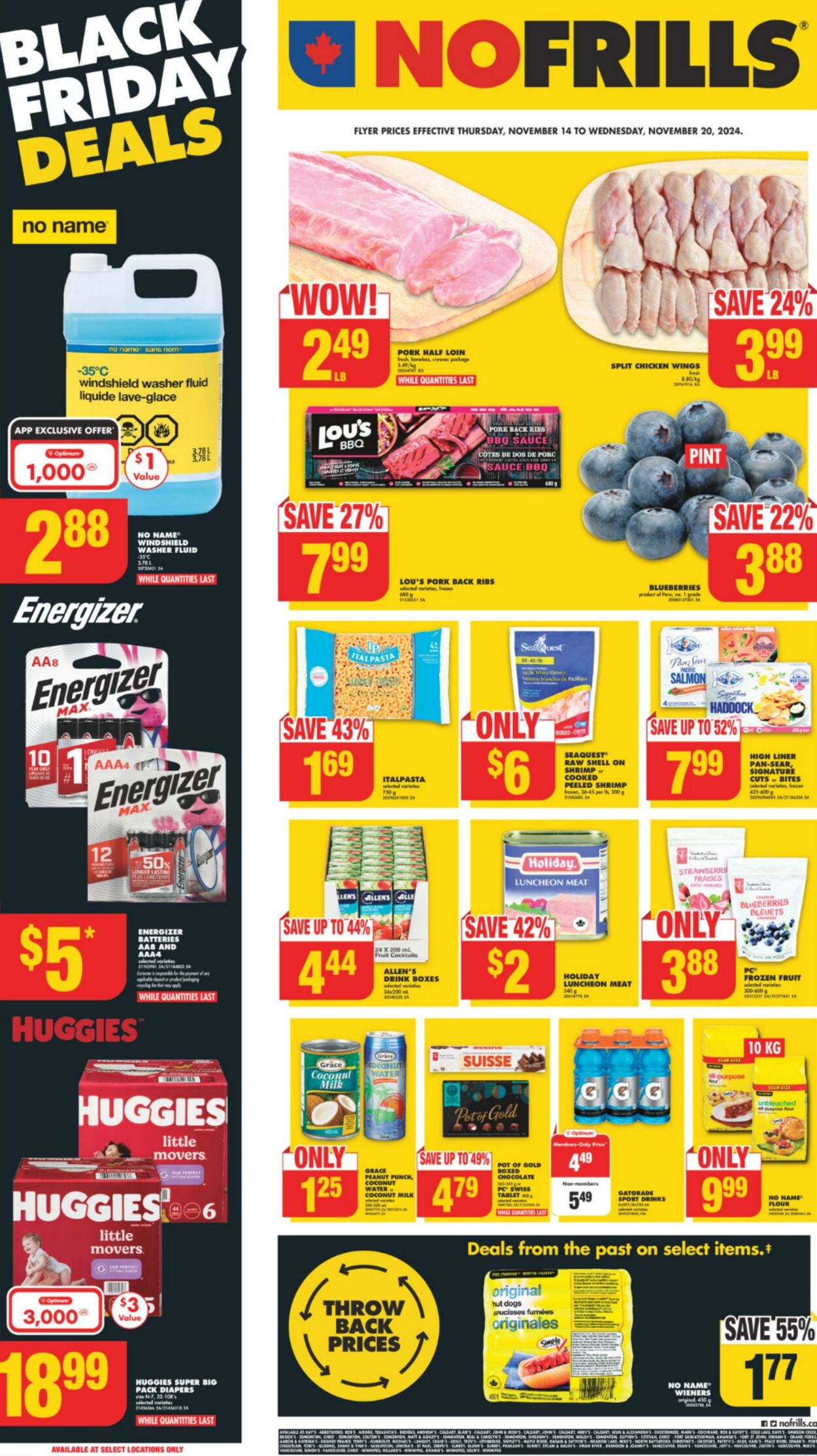 No Frills Promotional flyers