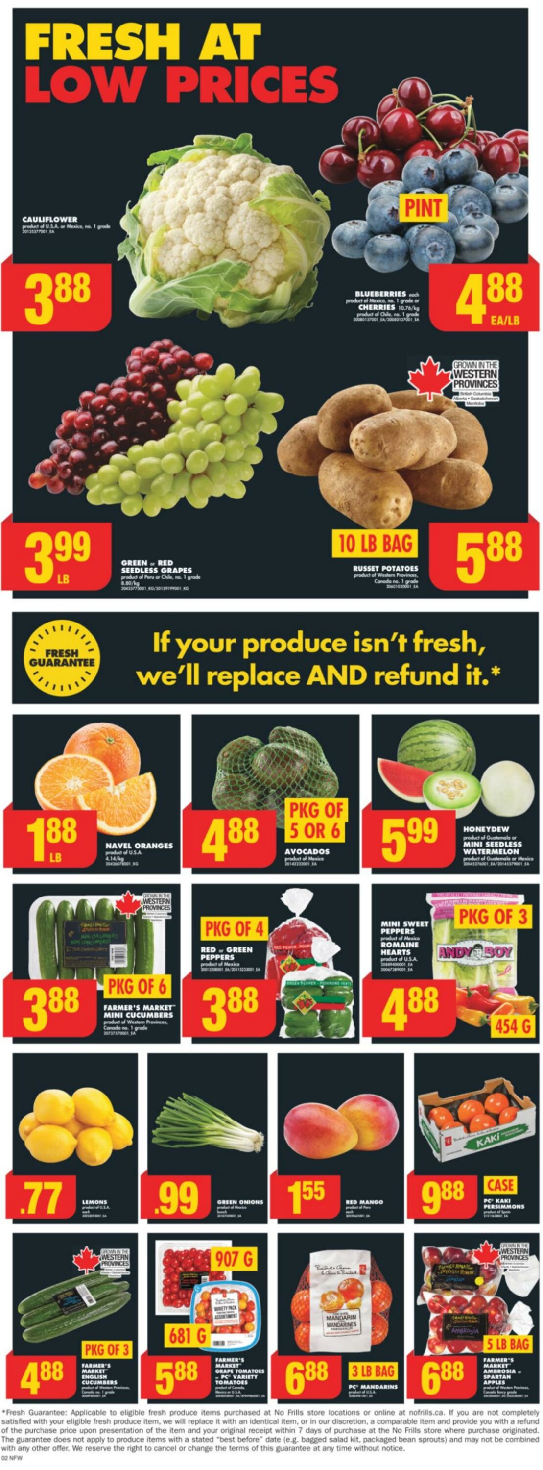 Flyer No Frills 02.01.2025 - 08.01.2025