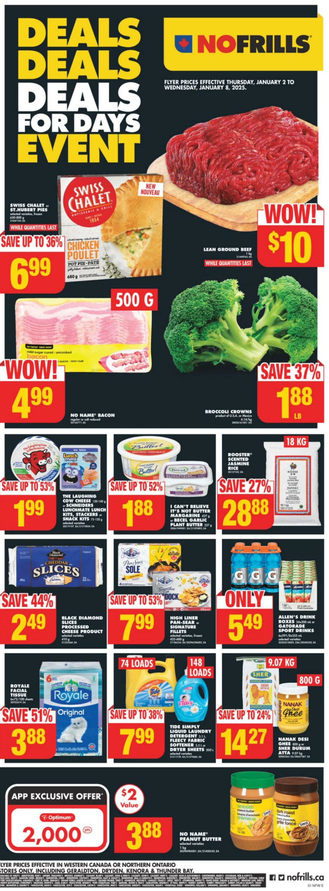 Flyer No Frills 02.01.2025 - 08.01.2025