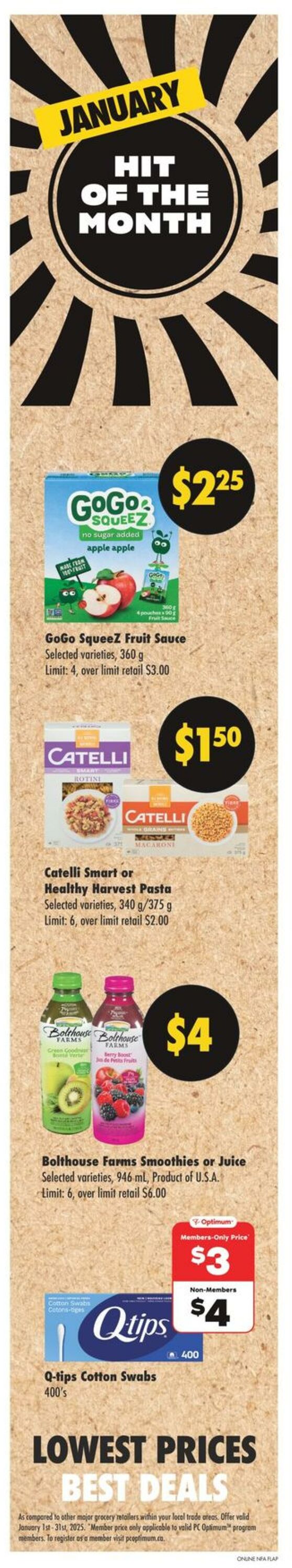 Flyer No Frills 02.01.2025 - 08.01.2025