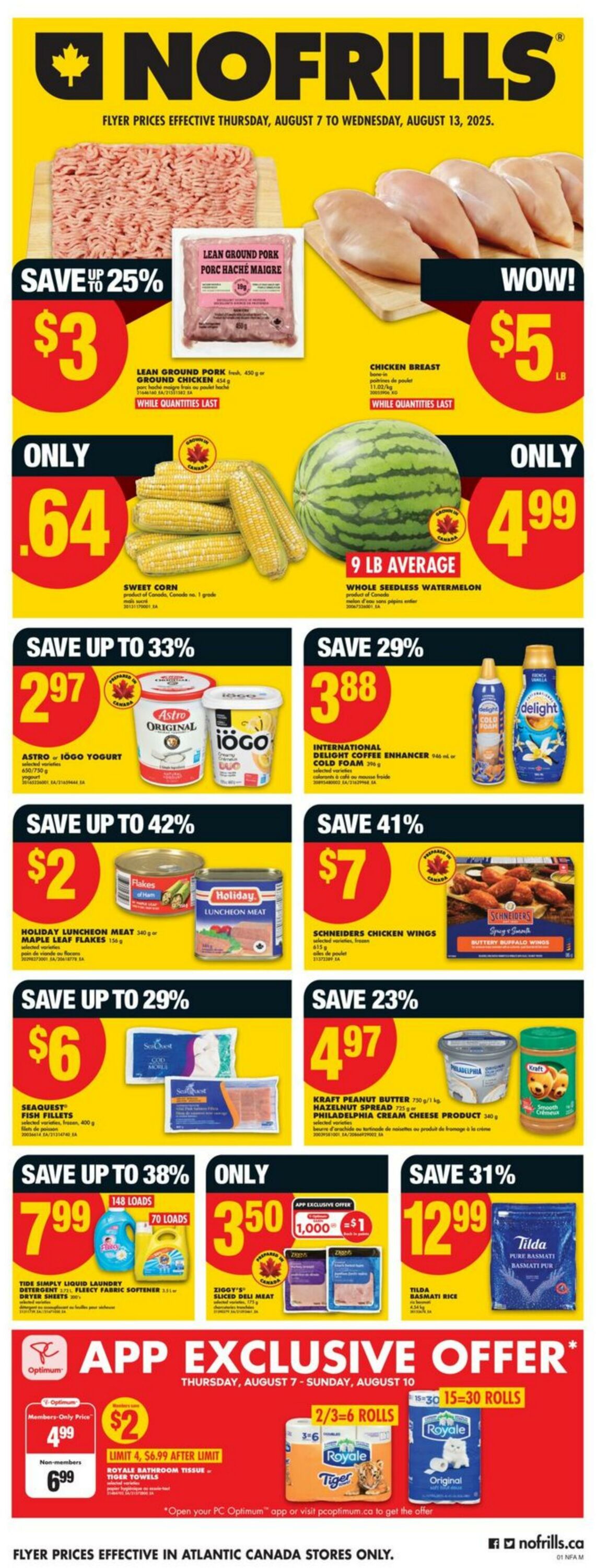 Flyer No Frills 07.08.2025 - 13.08.2025