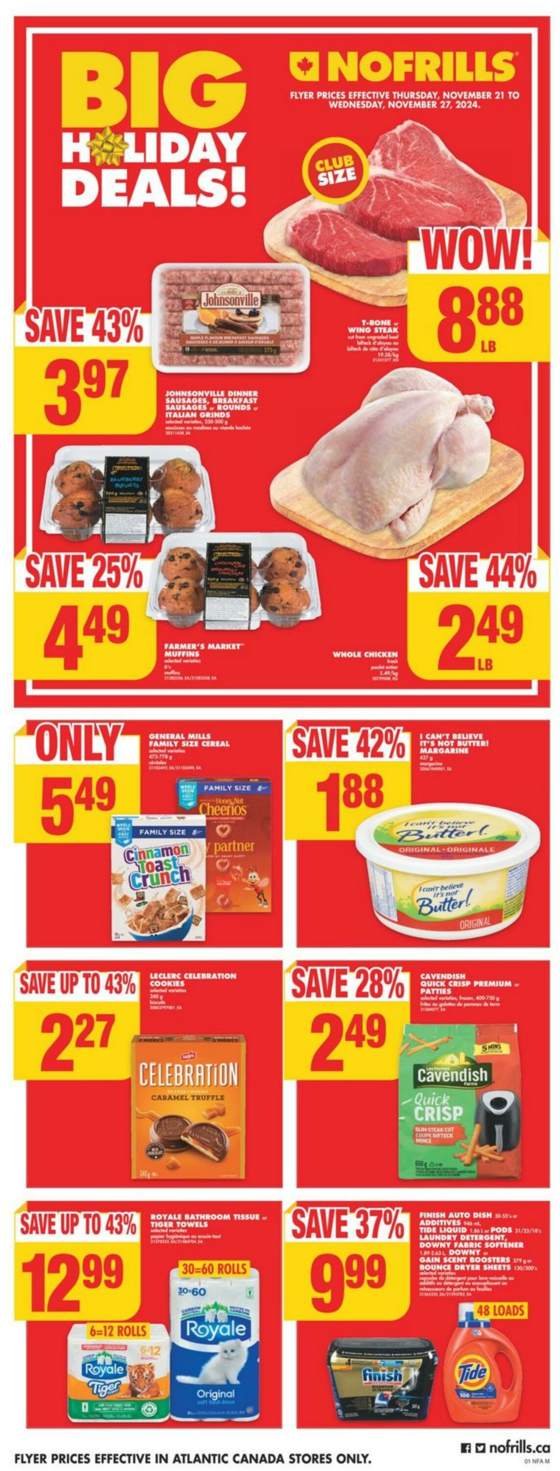 Flyer No Frills 21.11.2024 - 27.11.2024